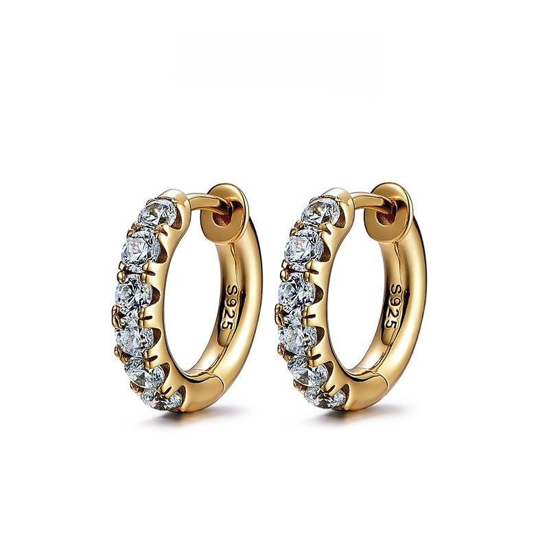 Jewelry Retro Earrings One Pairs Chrome Jewelry Size ONE SIZE - 3 Thumbnail