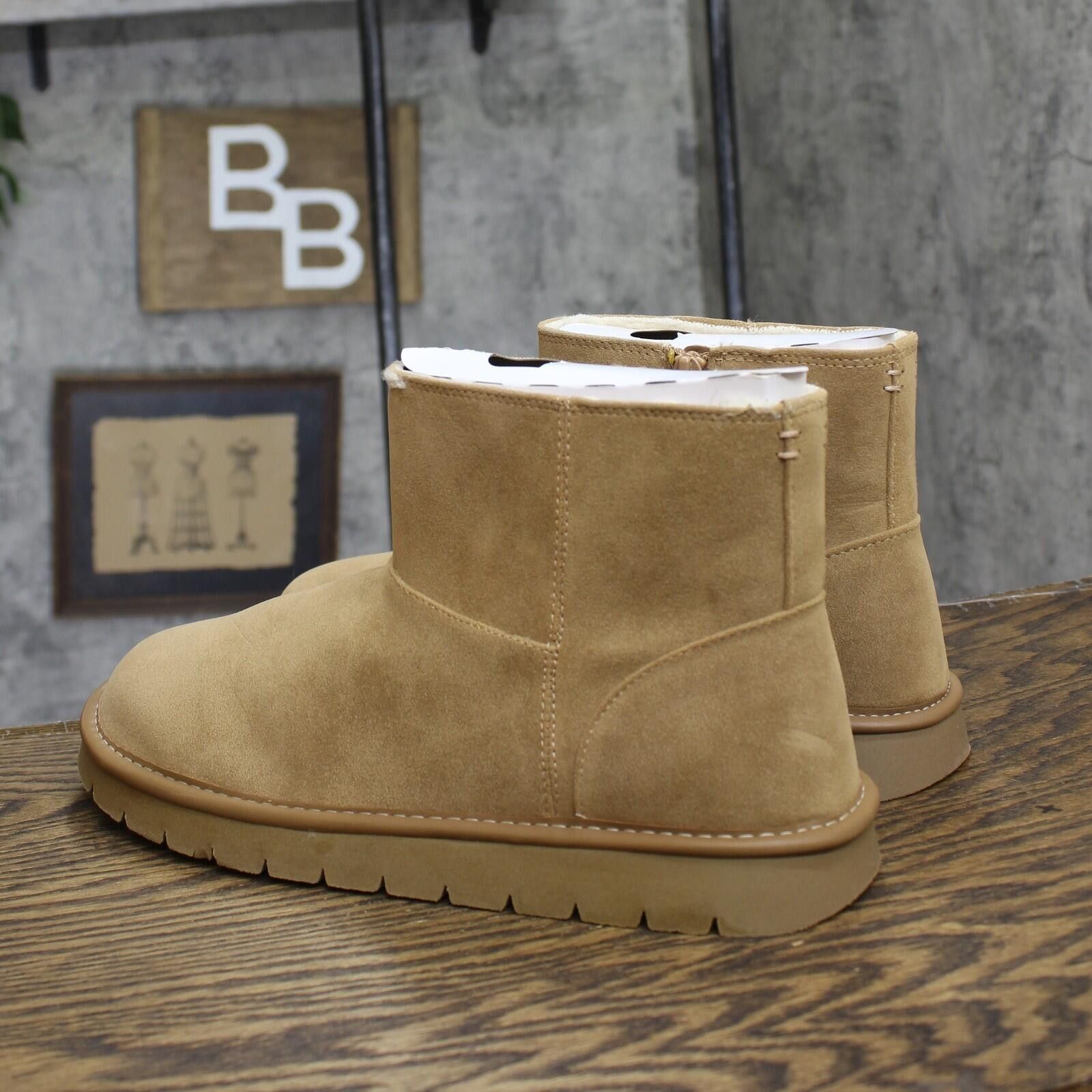 Other Nwt Universal Thread Suede Booties 91791701 Tan Brown 10m Size US 10 / IT 40 - 2 Thumbnail
