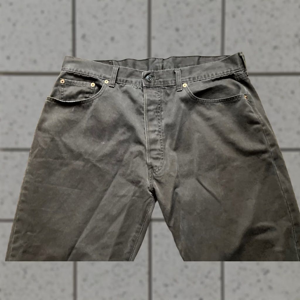 Levi's VINTAGE Levi's 551 Pants Mens Sz 38 36x36 Regular Brown 90s Chino Spain Size US 38 / EU 54 - 1 Thumbnail