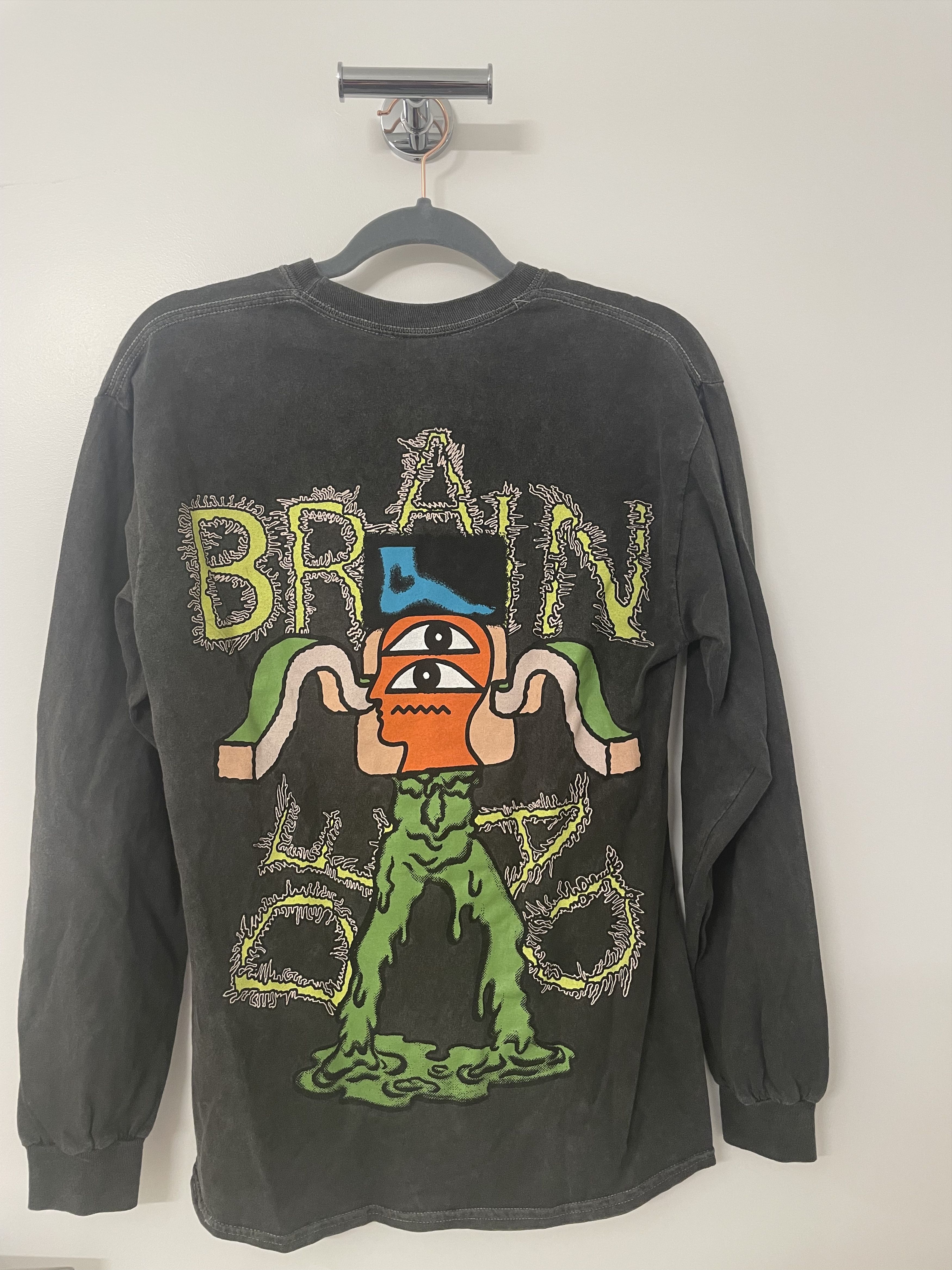 Marcelo Burlon Brain Dead Dark Grey Gooey Longsleeve Shirt Size US S / EU 44-46 / 1 - 2 Thumbnail