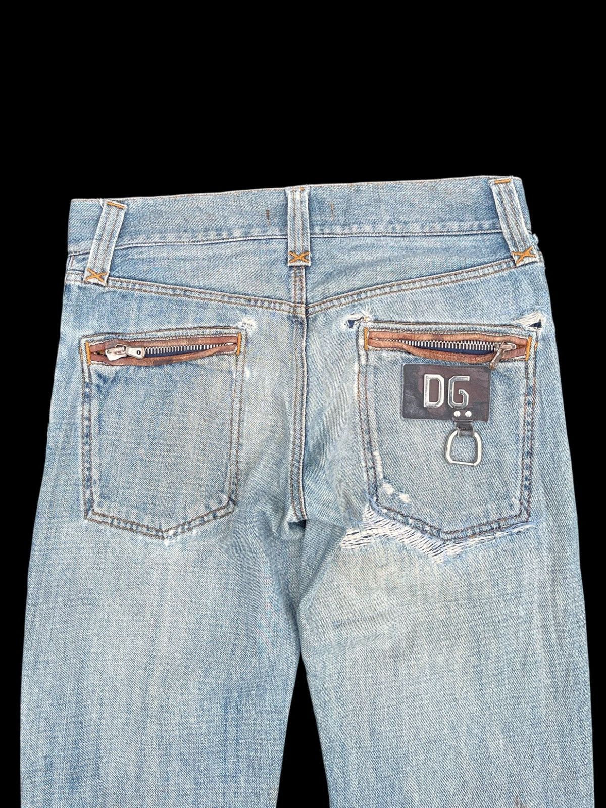 Dolce & Gabbana Dolce & Gabbana Distressed Jeans Size US 32 / EU 48 - 6 Thumbnail
