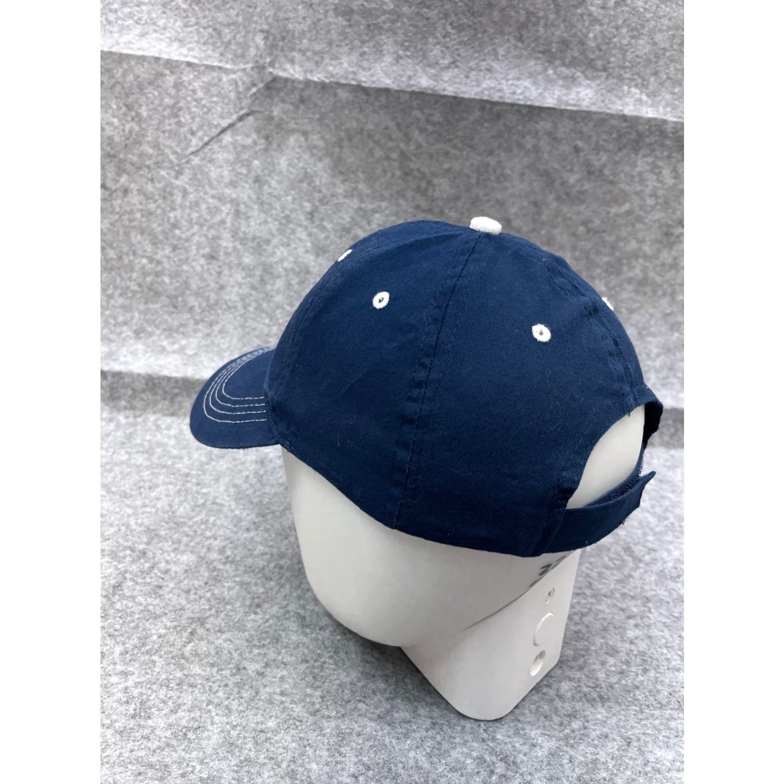 Vintage BDA Hat Cap Baseball Cap One Size Adult Blue 100% Cotton Twill Beer Lightweight Adjustable Mens Size ONE SIZE - 5 Thumbnail