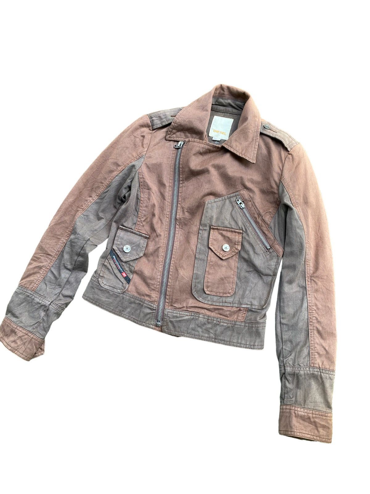 Diesel DIESEL PUNK MILITARY tactical poket Jacket nice designer Size US XS / EU 42 / 0 - 4 Thumbnail