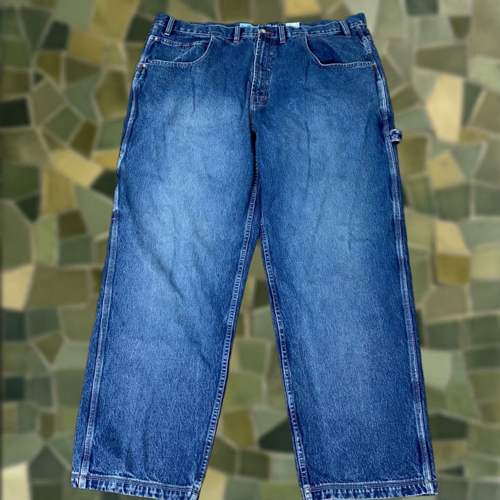 Vintage VINTAGE Mecca Jeans Men’s Size 48 Carpenter Relaxed Fit Denim Baggy 90s Hip Hop Retro Y2K Size US 30 / EU 46 - 1 Thumbnail