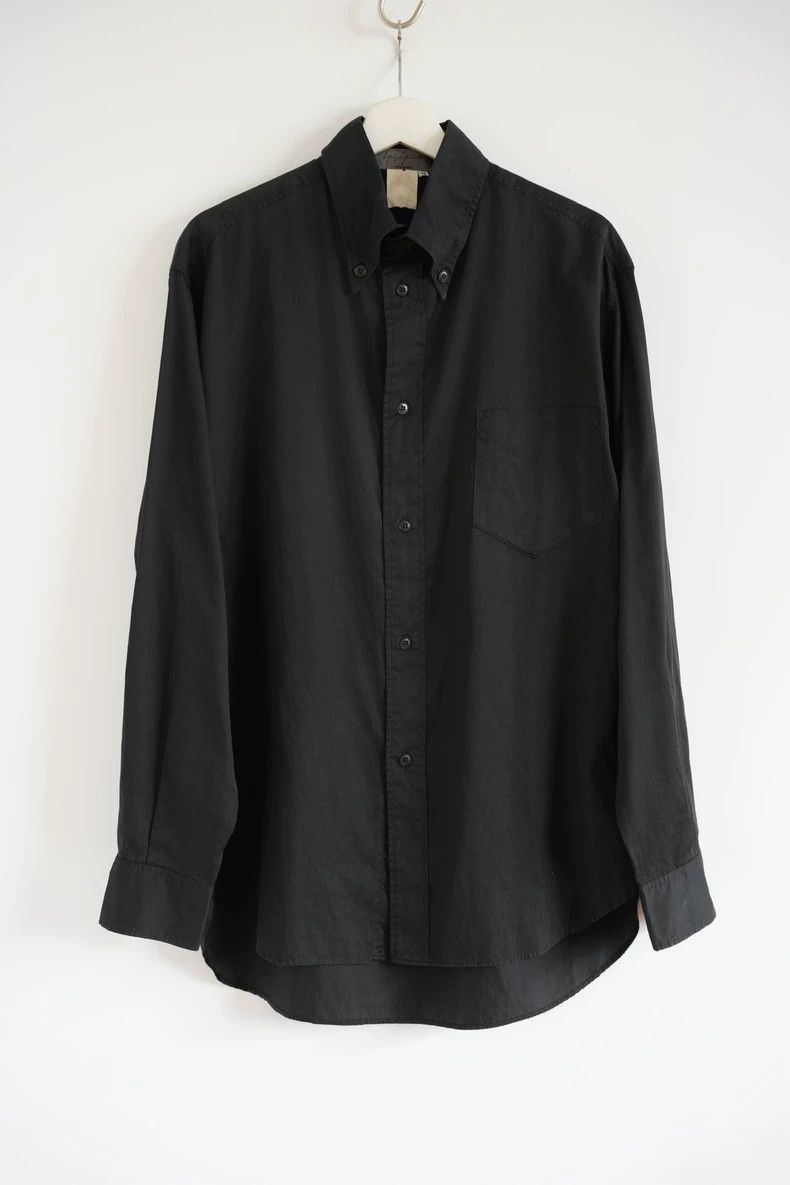 Yohji Yamamoto Yohji Yamamoto 98ss Scissor Neck Equestrian Shirt 2505-Next Size US M / EU 48-50 / 2 - 1 Thumbnail
