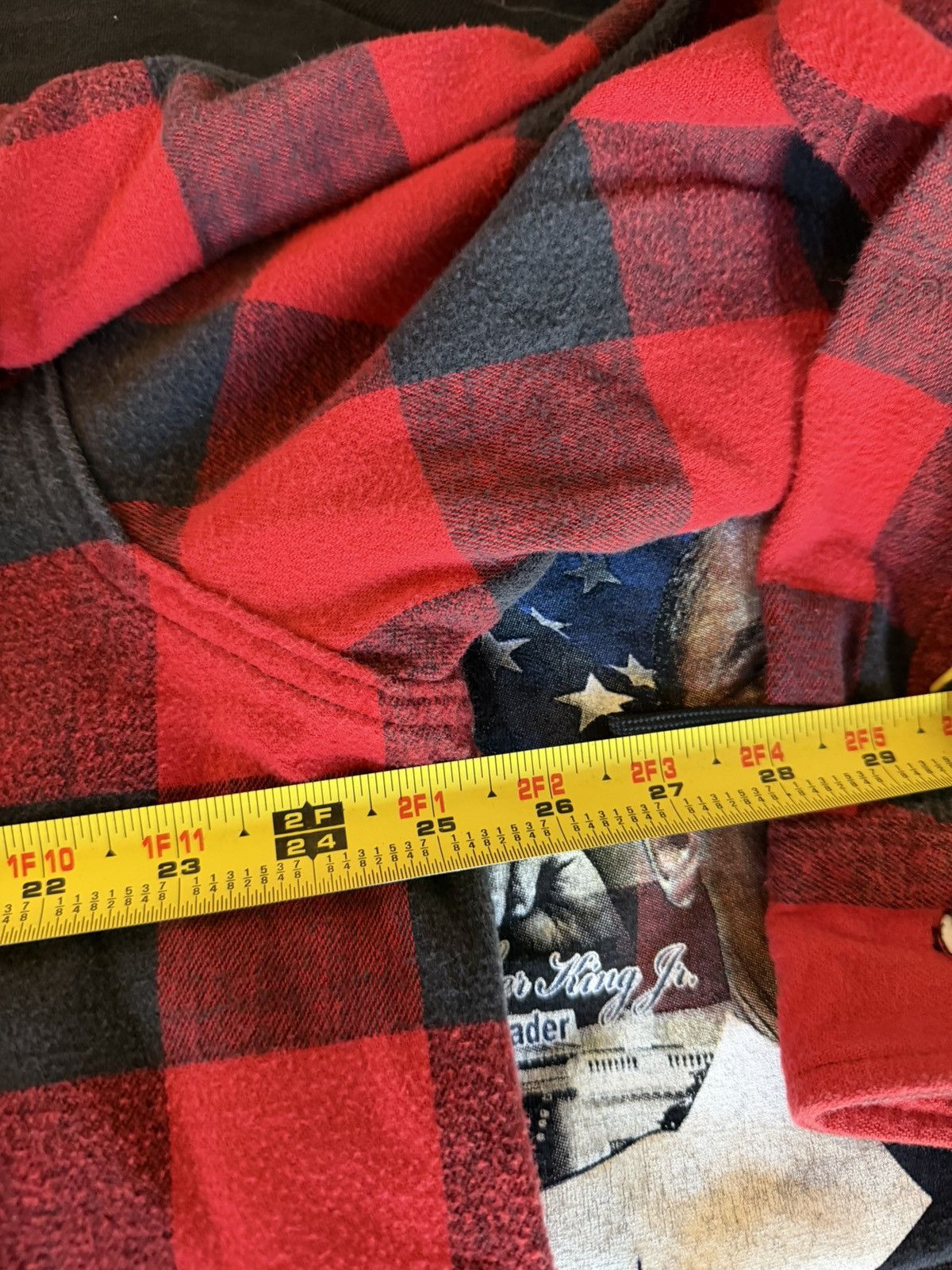 St. Johns Bay 90s red & green buffalo plaid 100% cotton flannel Size US XL / EU 56 / 4 - 8 Thumbnail