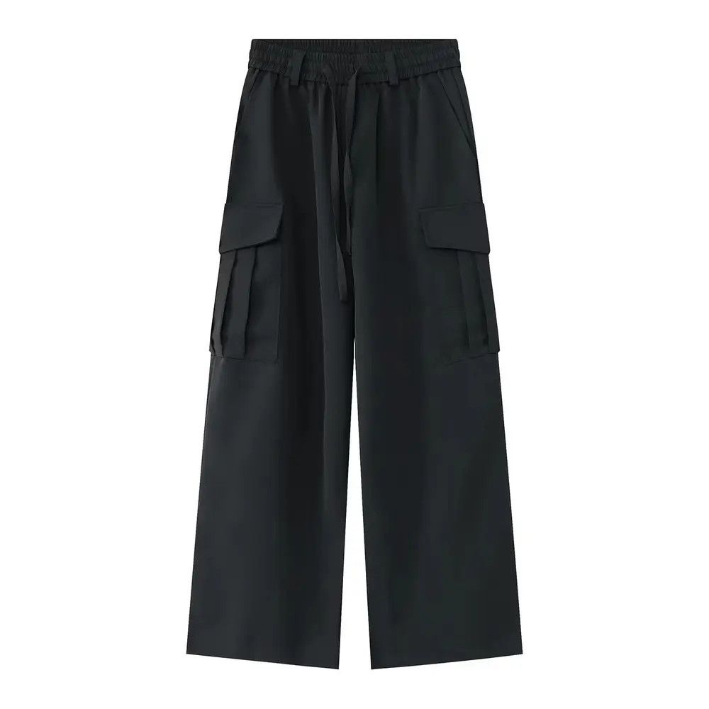 Japanese Brand × Jean Hip Hop High Street Loose Fit Large Pocket Casual Pants Size US 31 - 2 Thumbnail