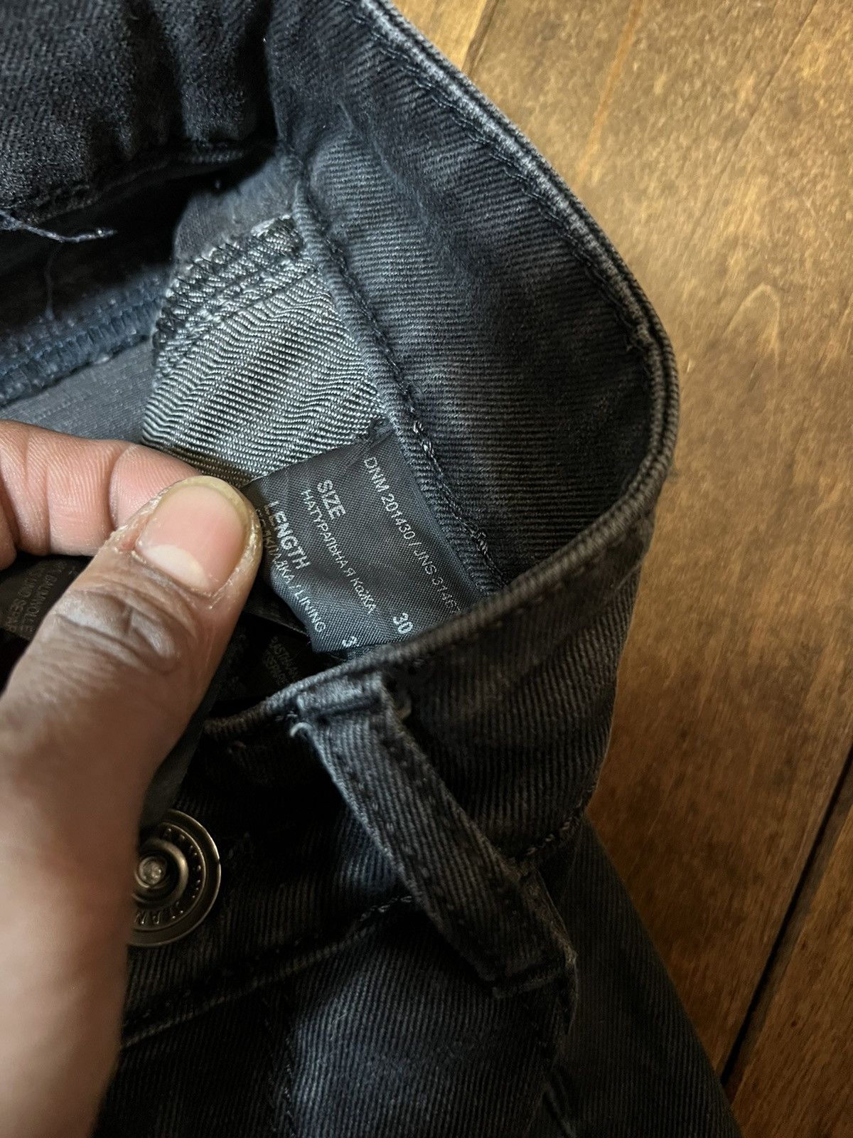 Armani Vintage Armani Skinny Jeans Size US 30 / EU 46 - 12 Thumbnail