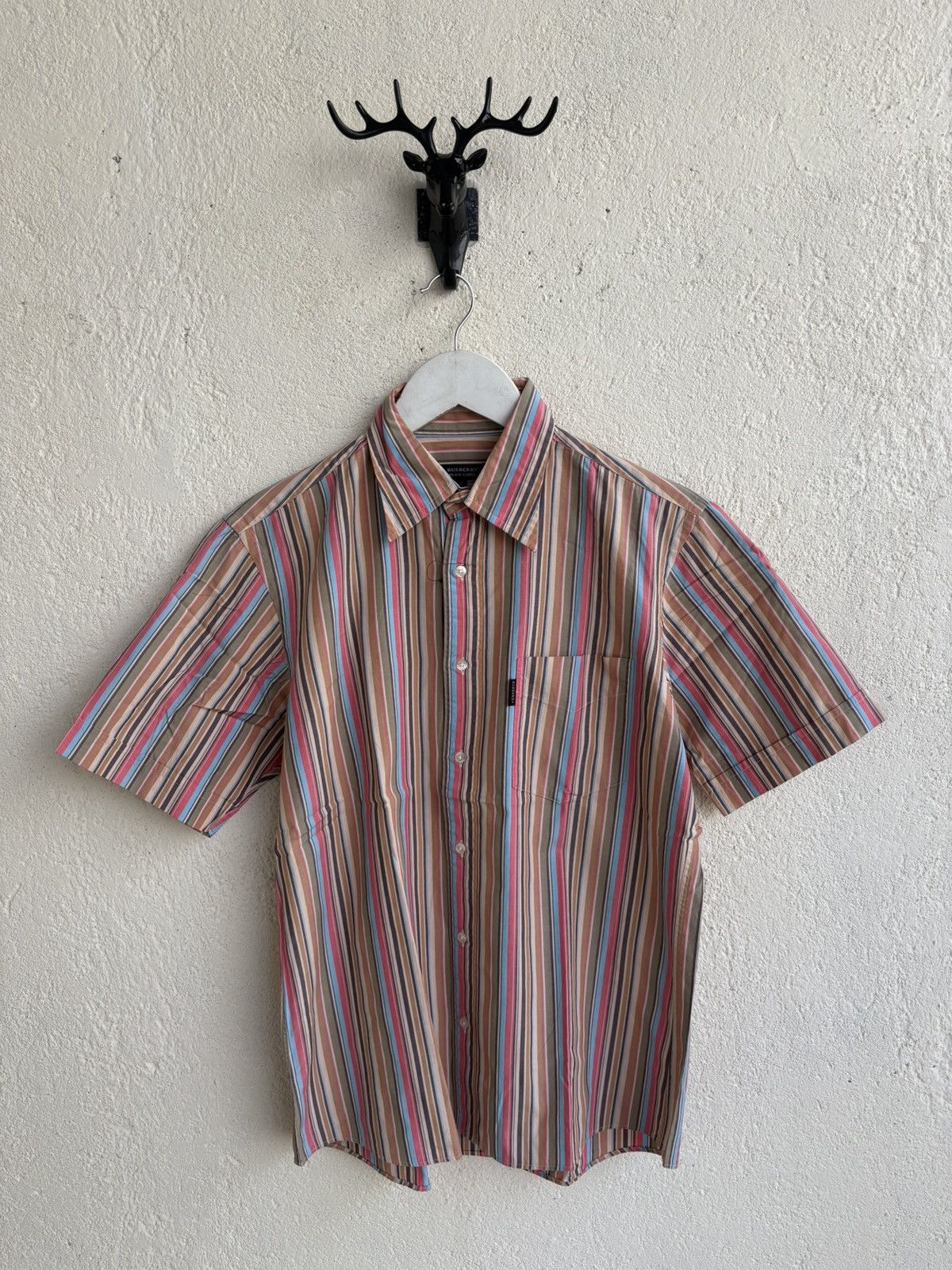 Burberry 90s Archive Burberrys button up rainbow Size US M / EU 48-50 / 2 - 1 Thumbnail