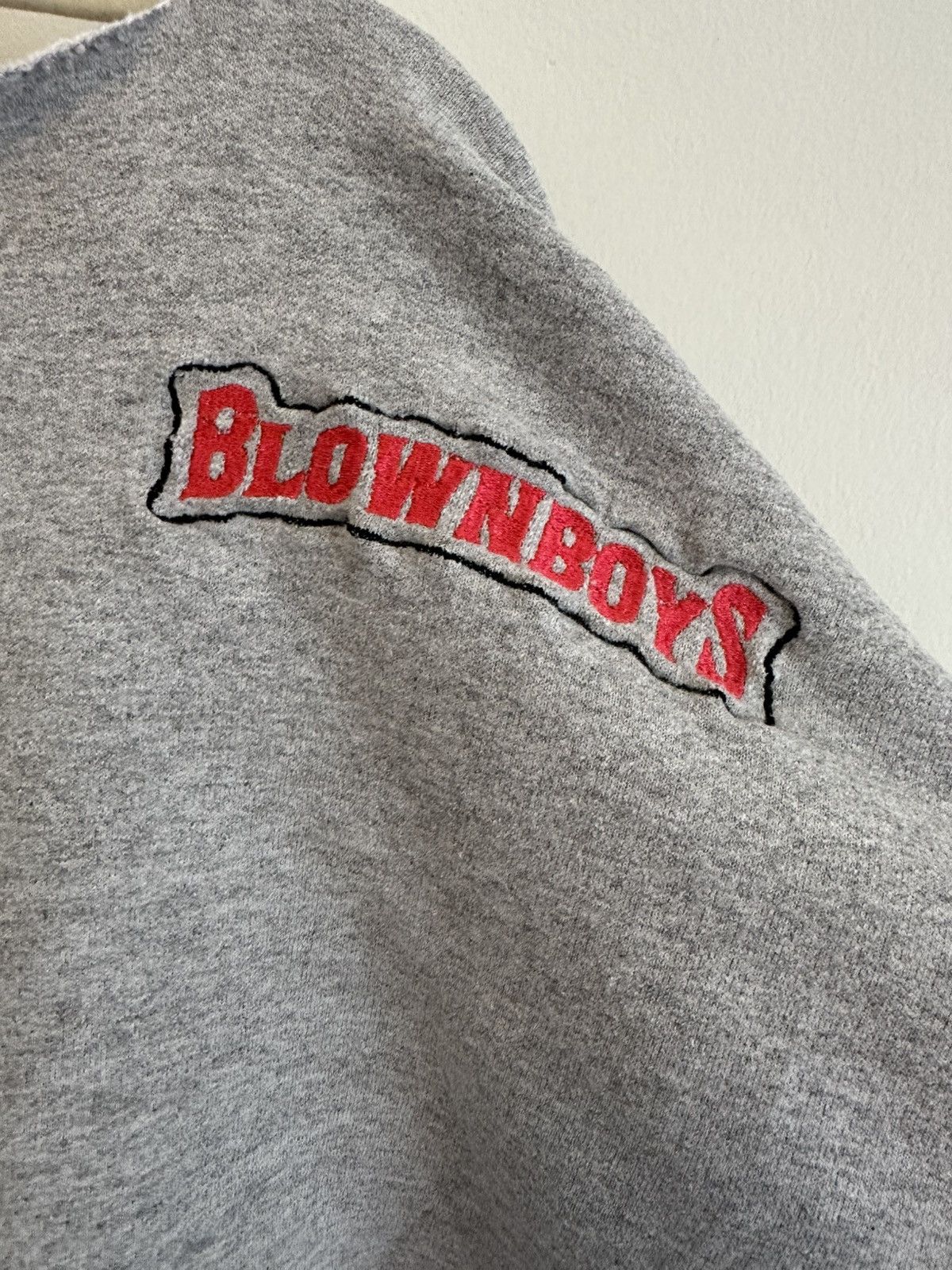 Hanes Vintage Hanes Hoodie - Cropped “BLOWNBOYS” Size XL / US 12-14 / IT 48-50 - 3 Thumbnail