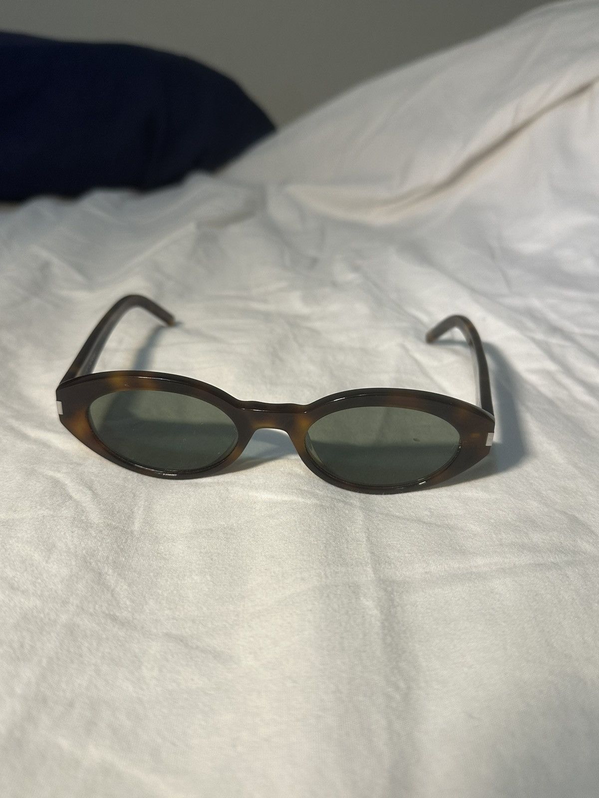 Yves Saint Laurent YSL Havana and Green Sunglasses Size ONE SIZE - 5 Thumbnail