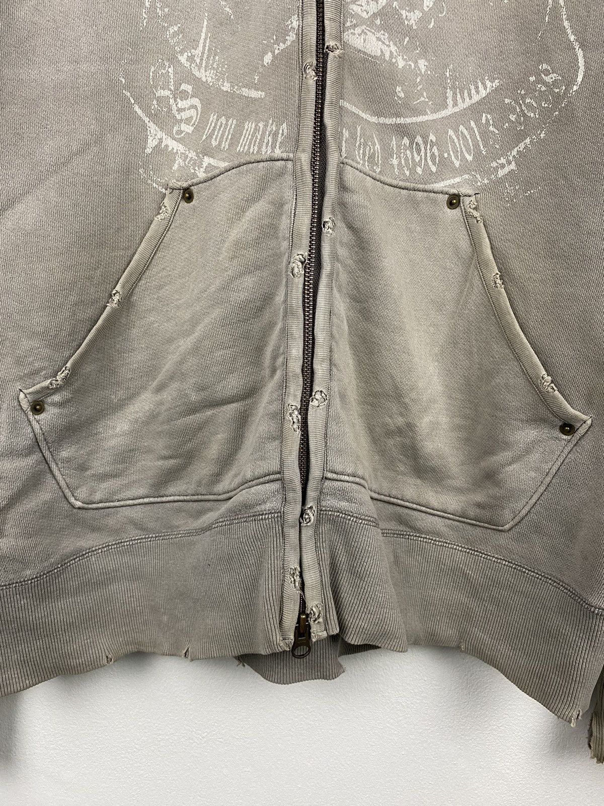 Japanese Brand Politix Zipper Hoodie Size US L / EU 52-54 / 3 - 3 Thumbnail