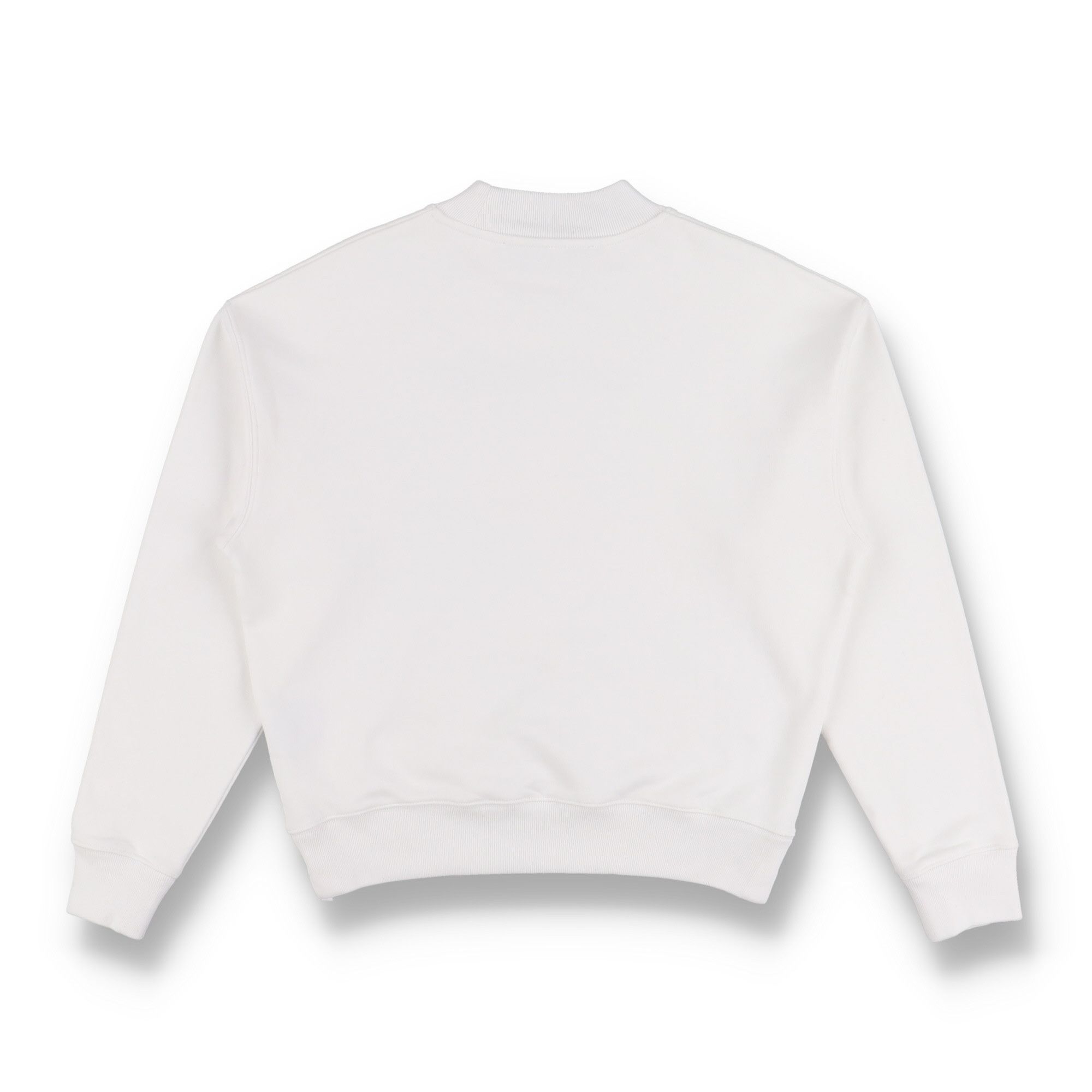 Off-White White Slanted Logo Oversized Skate Sweatshirt Size US S / EU 44-46 / 1 - 7 Thumbnail