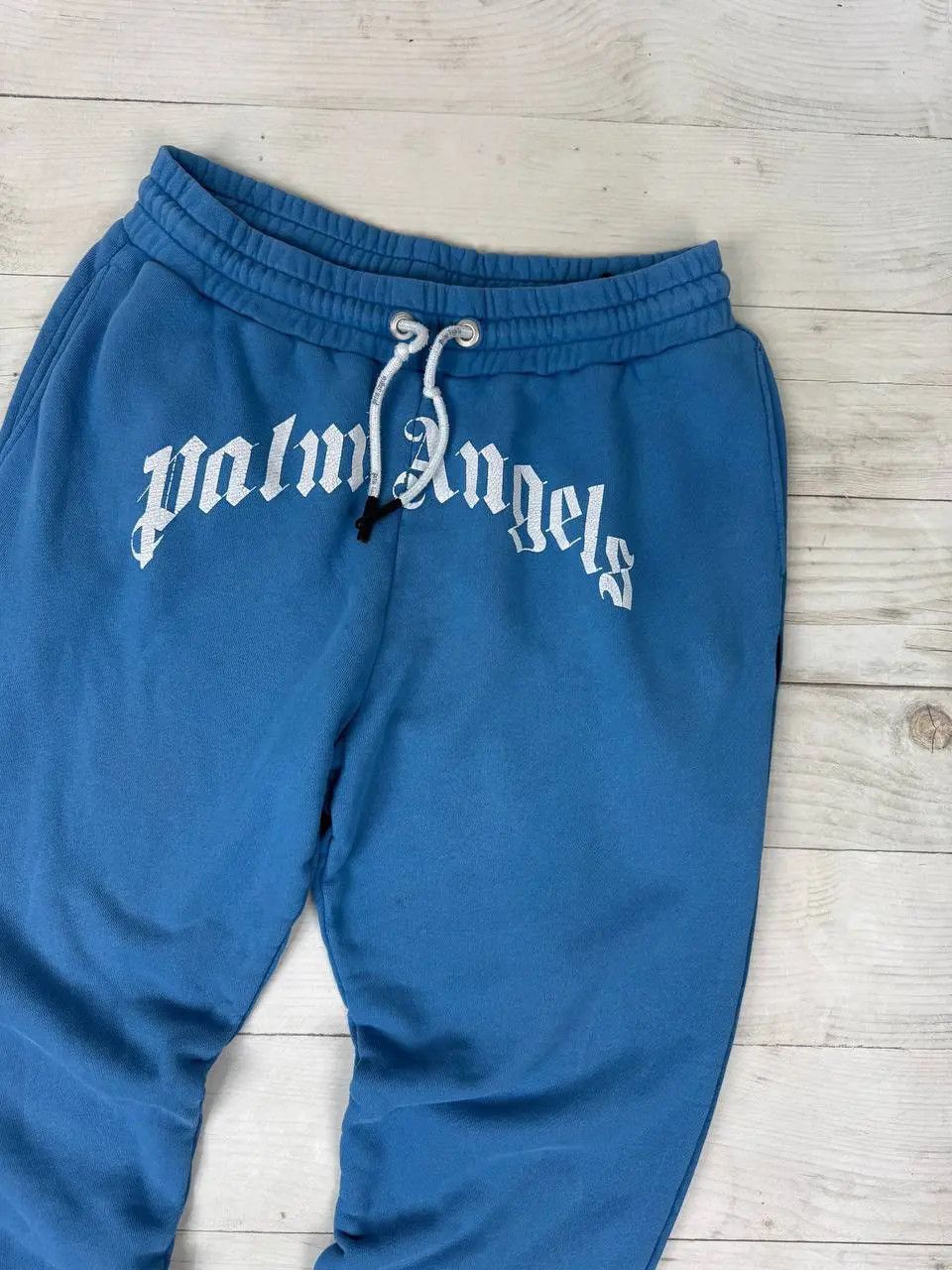 Palm Angels Palm Angels Curved Logo Sweatpants Size US 38 / EU 54 - 2 Thumbnail
