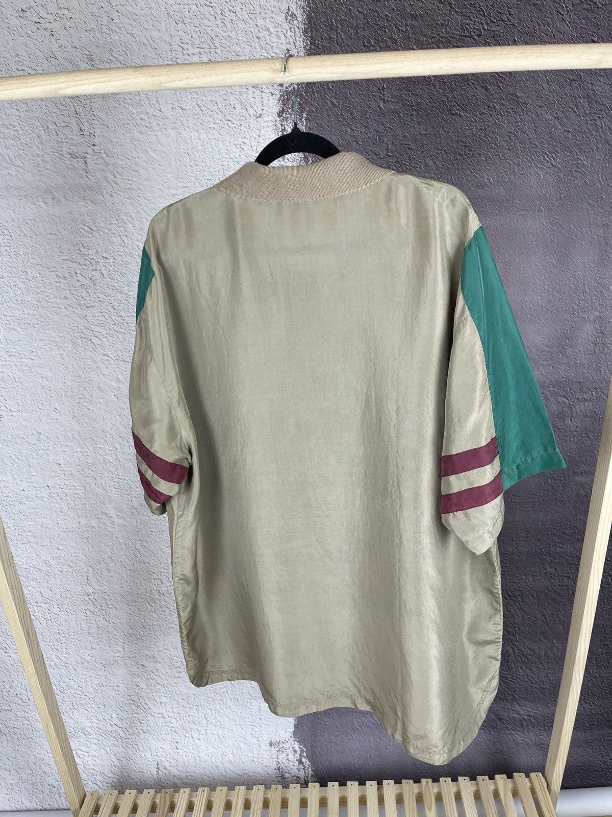 Givenchy Givenchy vintage Activewear 100% Silk multicolour polo Size US XL / EU 56 / 4 - 15 Thumbnail