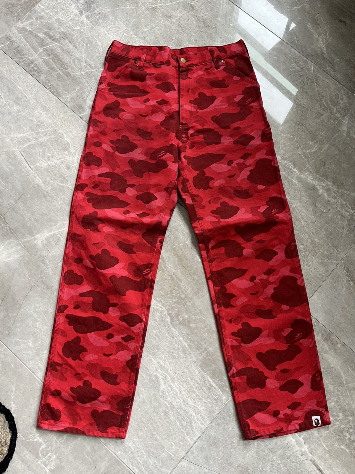 Bape Bape x Carhartt pants | Grailed