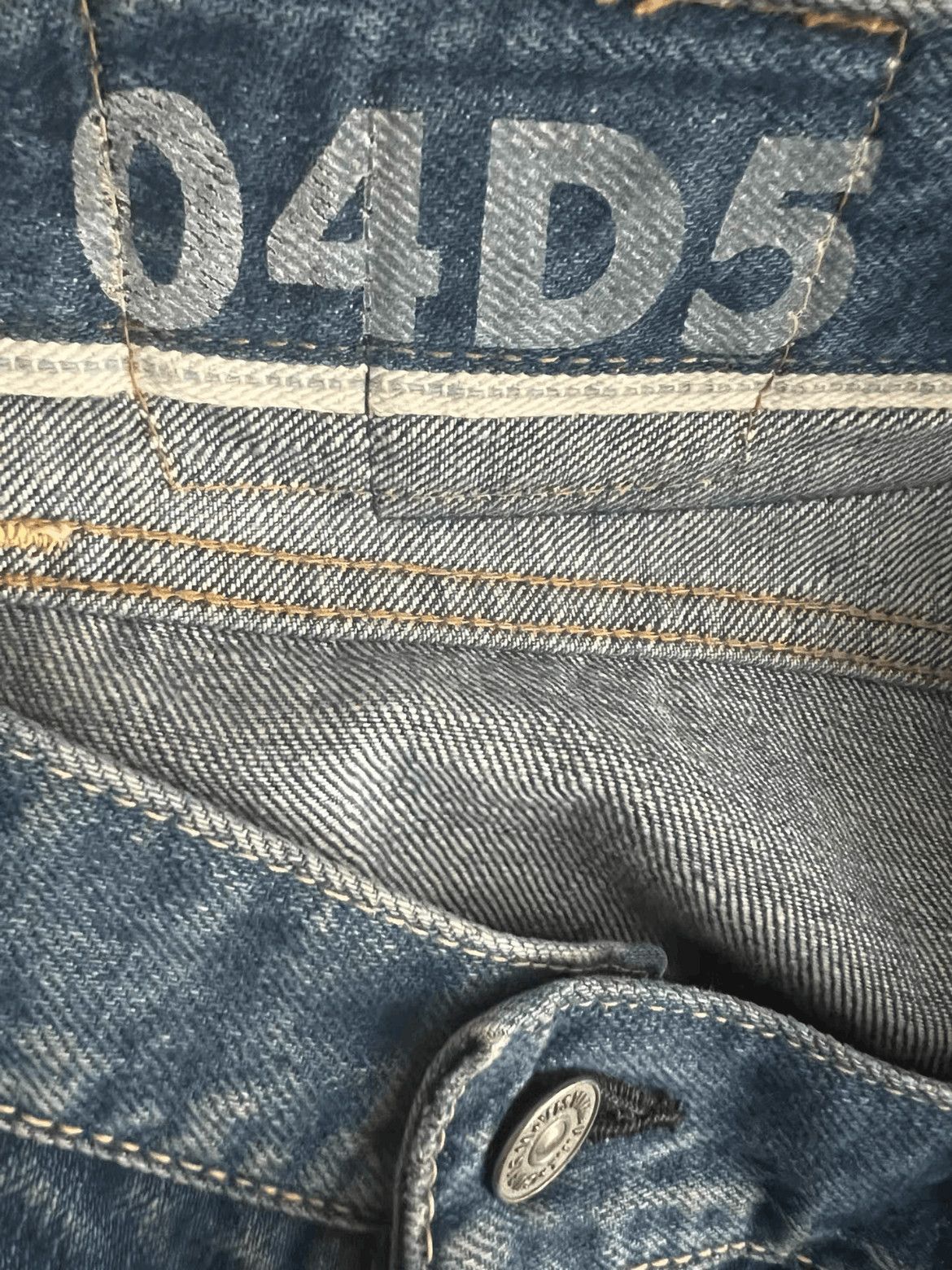 Sz 34 Visvim 15SS 04D5 Distressed Denim