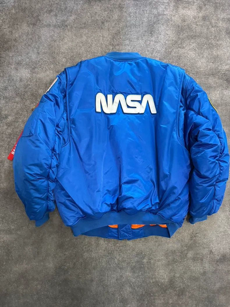 Balenciaga Balenciaga Blue Jacket Coat Cotton Jacket Size US S / EU 44-46 / 1 - 2 Thumbnail