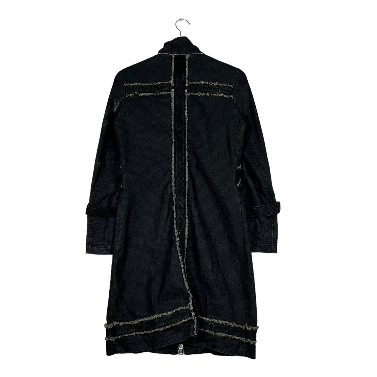 Japanese Brand 🔥 CYBERPUNK DENIM LONG JACKET Size US S / EU 44-46 / 1 - 8 Thumbnail
