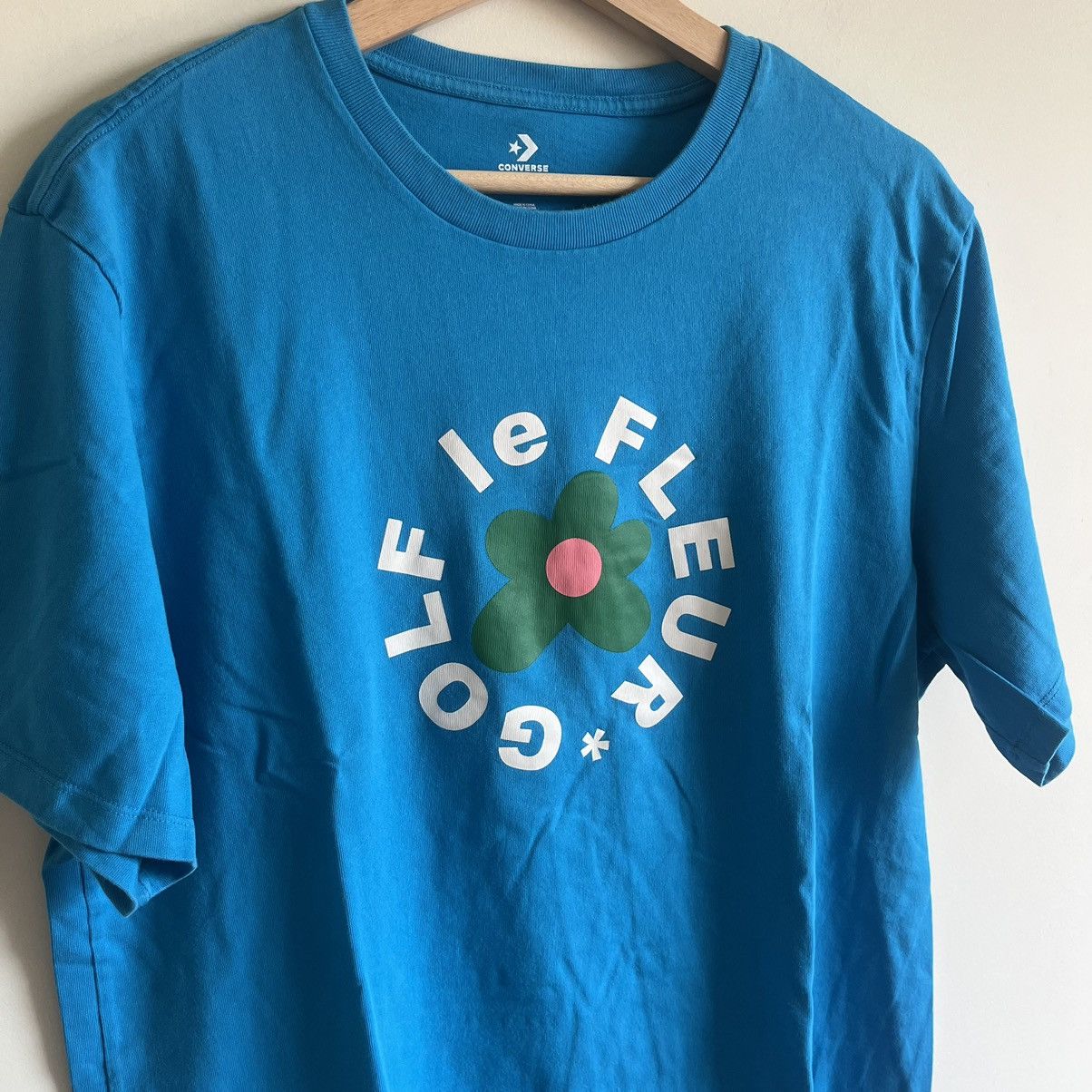Golf Le Fleur Blue Flower Tee Paris Tyler the Creator Odd