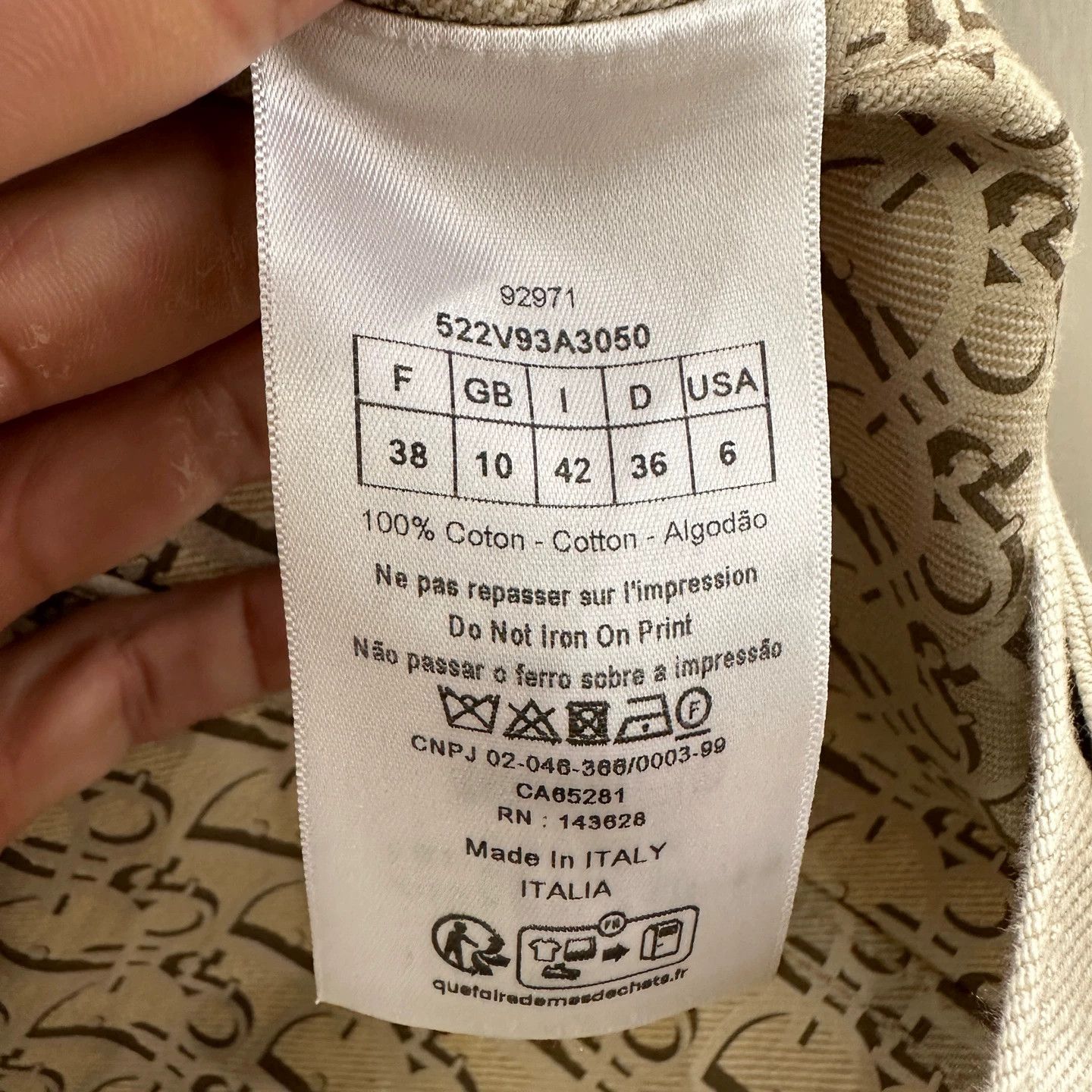 Christian Dior Monsieur Dior feb428 25SS Oblique short-sleeve shirt 38 Size S / US 4 / IT 40 - 4 Thumbnail