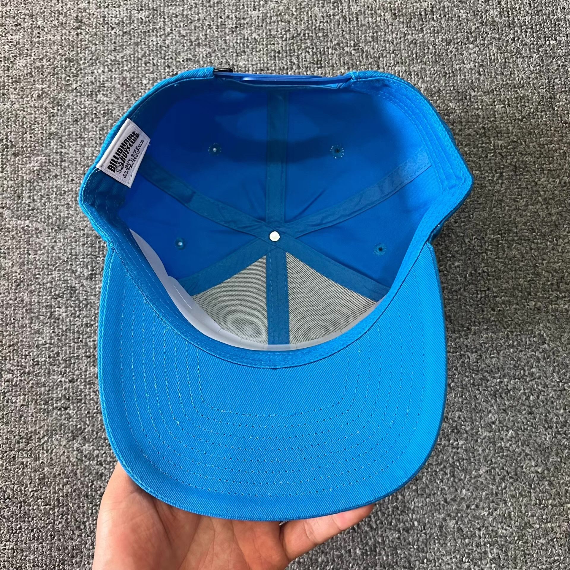 Billionaire Boys Club BBCClassicEmbroideredAstronautHeadFlatBrim Baseball Cap Q7 Size ONE SIZE - 5 Thumbnail