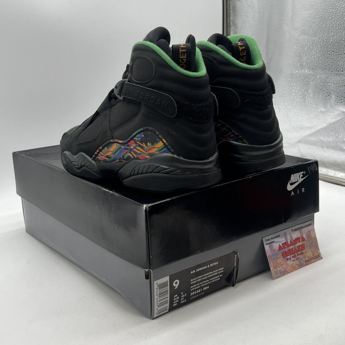 Jordan Brand Air Jordan 8 tinker air raid Size US 9 / EU 42 - 4 Thumbnail