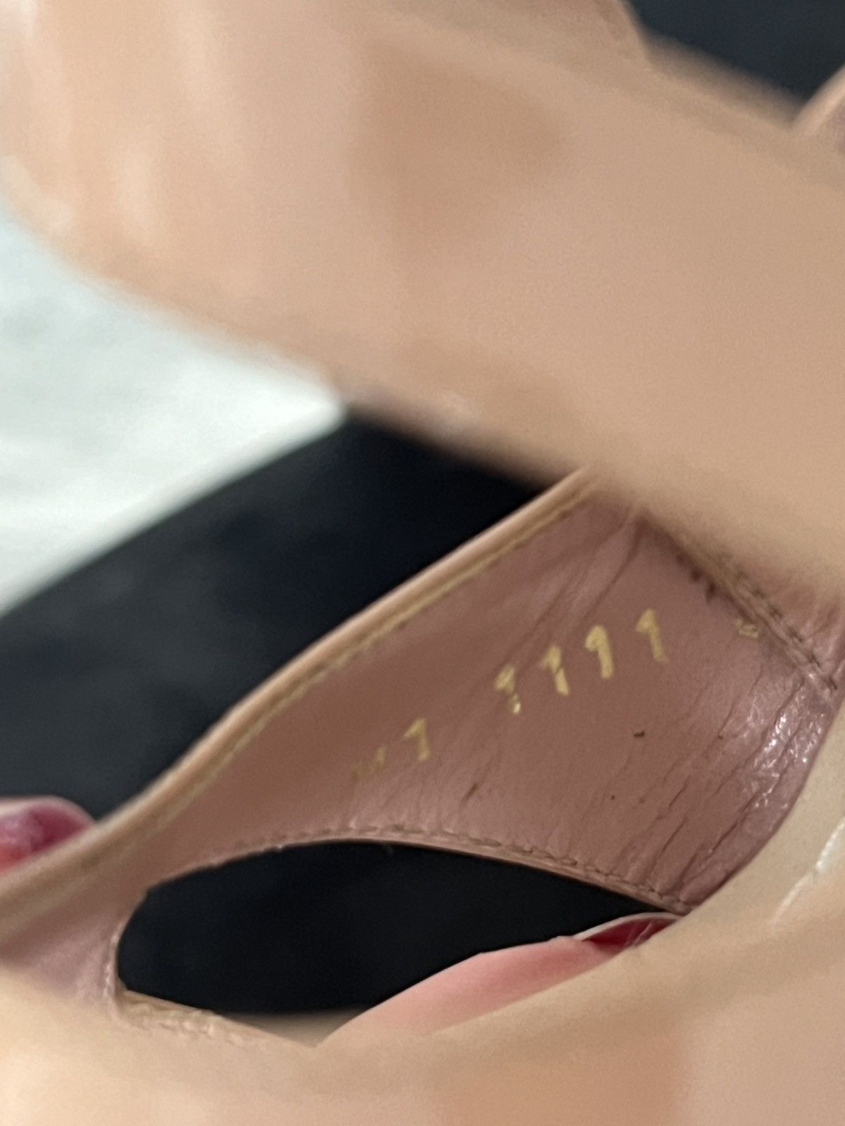 Dior Dior Nude Patent Leather Platform Heels Size US 8.5 / IT 38.5 - 6 Thumbnail