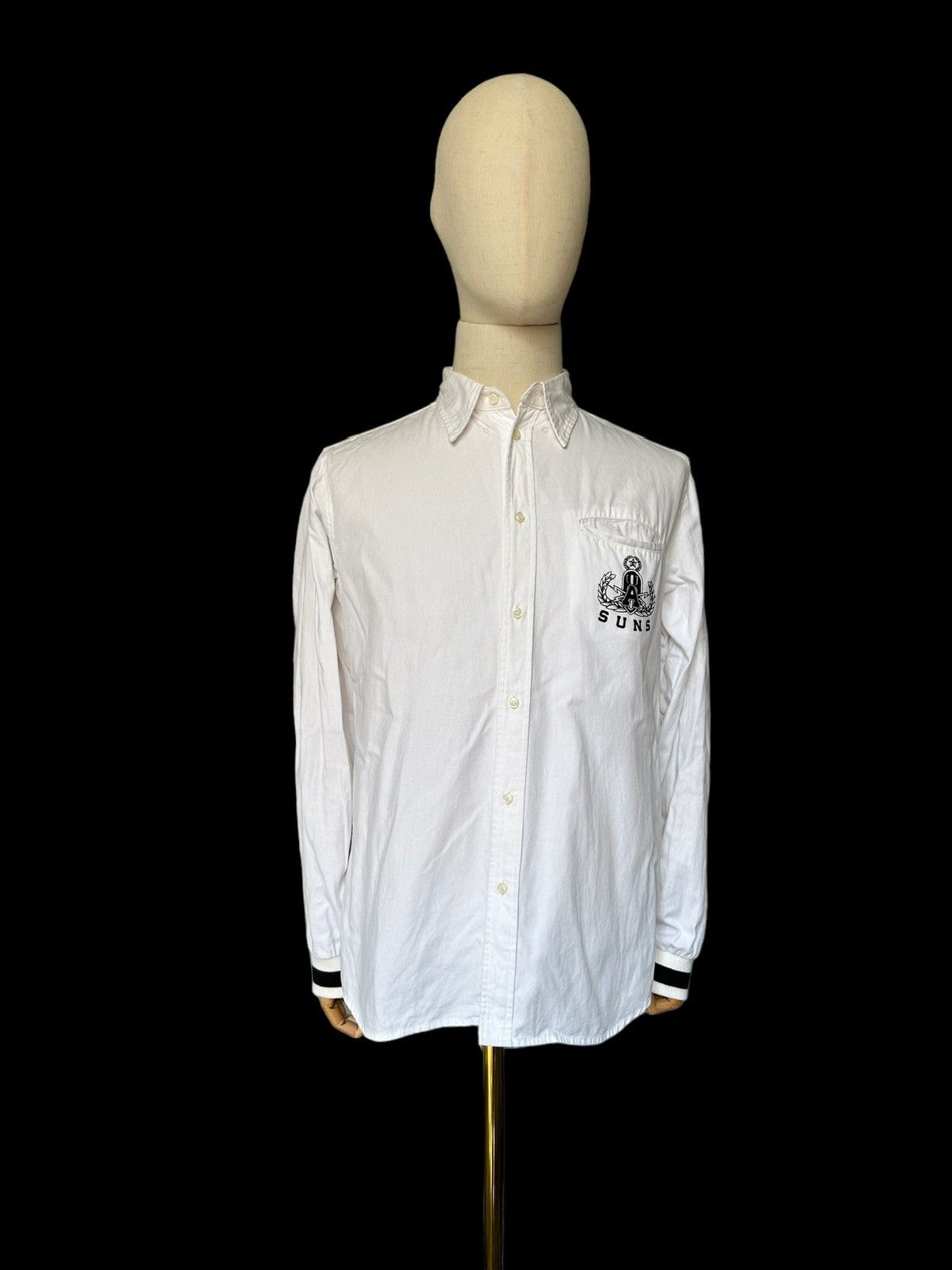 ANDSUNS 00’s Andsuns oxford button up ringer sleeve Size US M / EU 48-50 / 2 - 5 Thumbnail