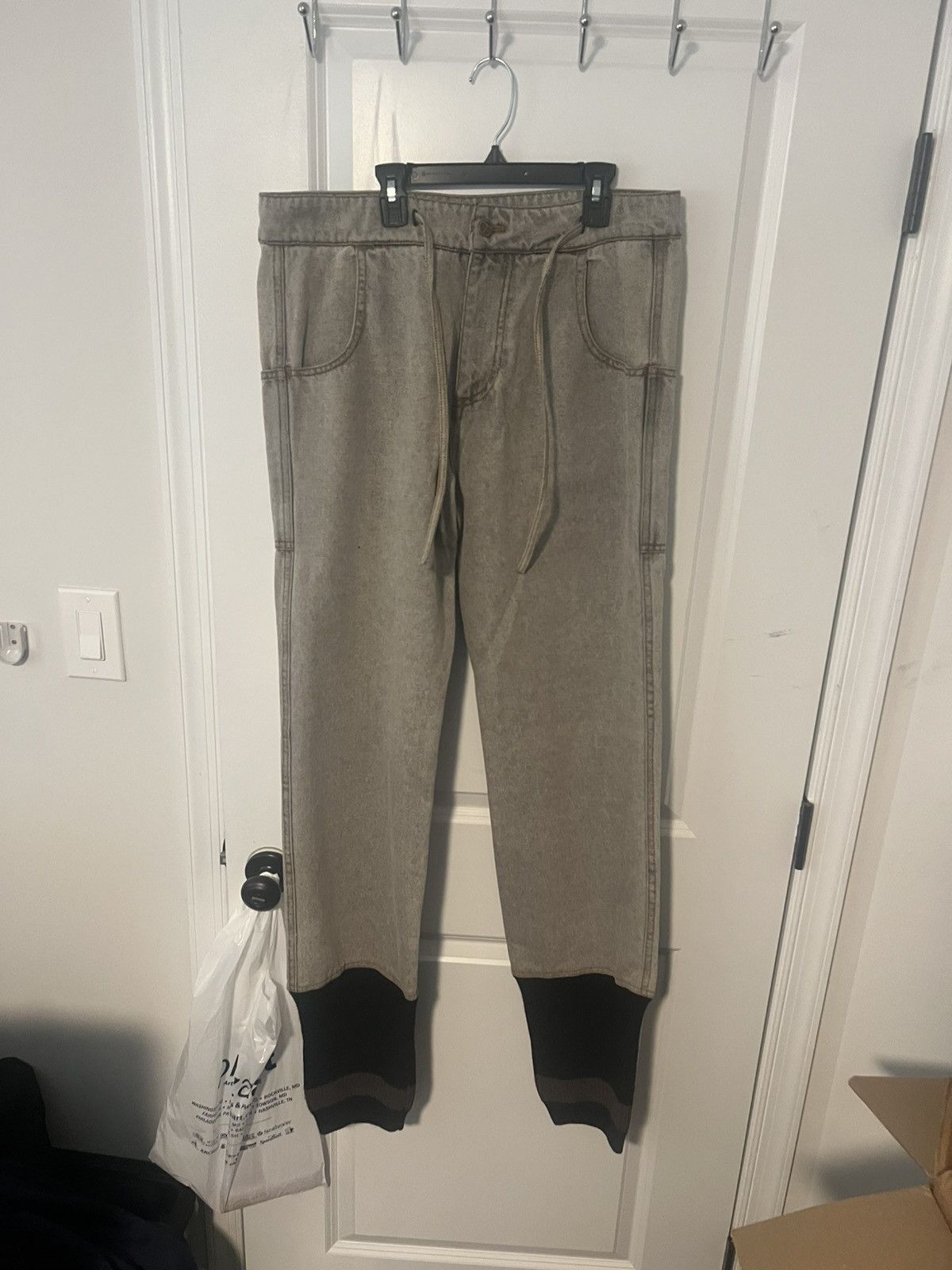 Telfar Telfar hybrid jeans Size 34" / US 12 / IT 48 - 1 Thumbnail