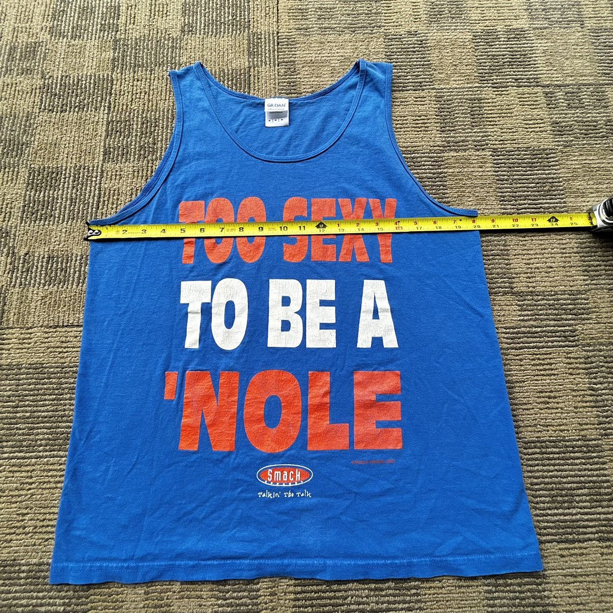 Vintage Vtg Y2K Florida Gators UF Blue Spell-Out Tank-Top Shirt Size US M / EU 48-50 / 2 - 6 Thumbnail