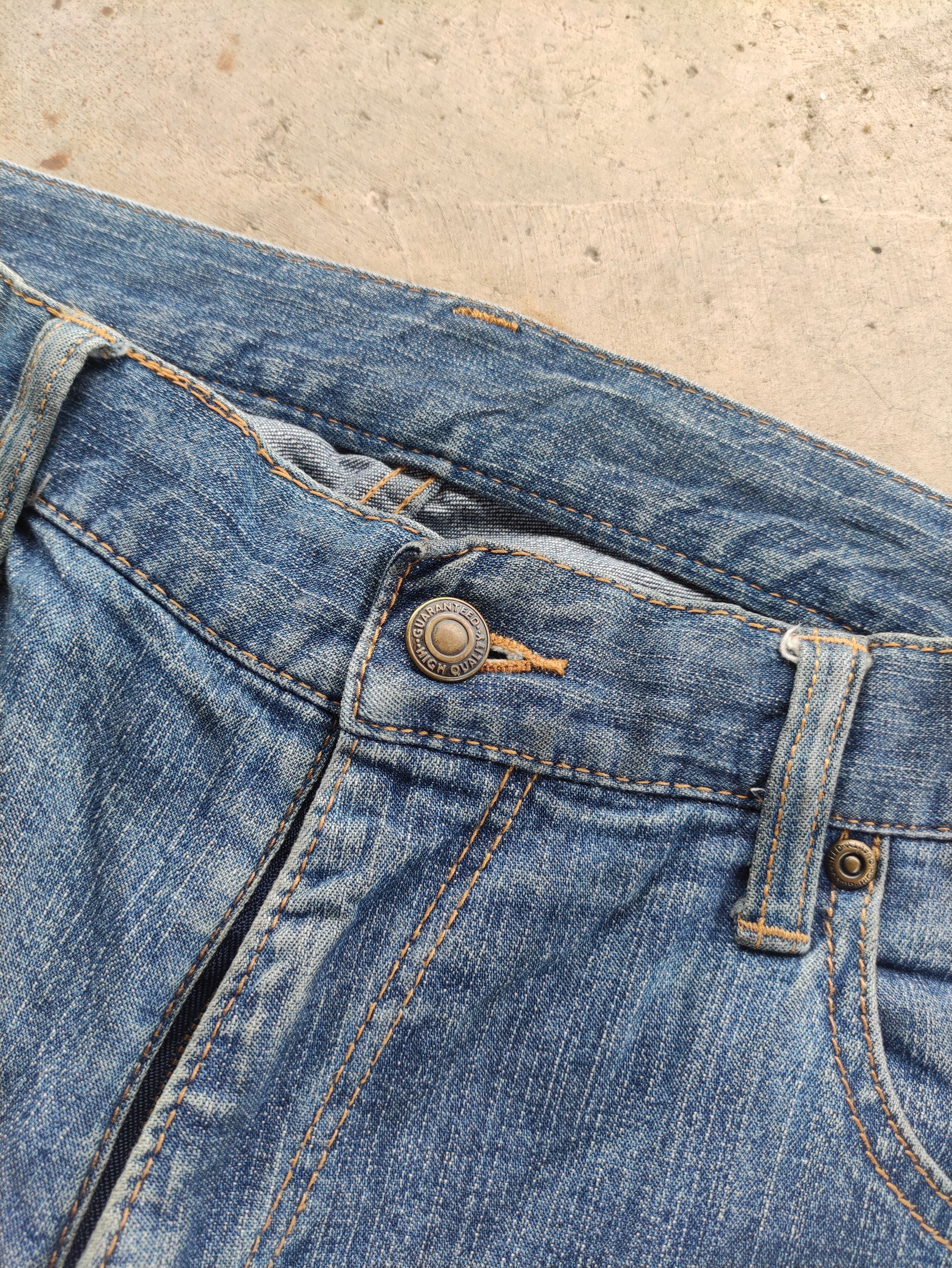 Japanese Brand Vintage Japanese Jean Baggy Denim Distressed Faded Size US 36 / EU 52 - 5 Thumbnail