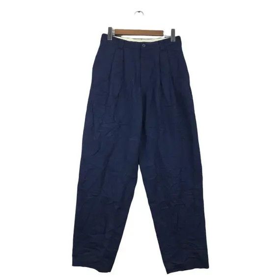 Other Vtg 90’ BIGLIDUE MILANO ITALY Blue Casual Pant Trouser Slack Size 28" / US 6 / IT 42 - 1 Thumbnail