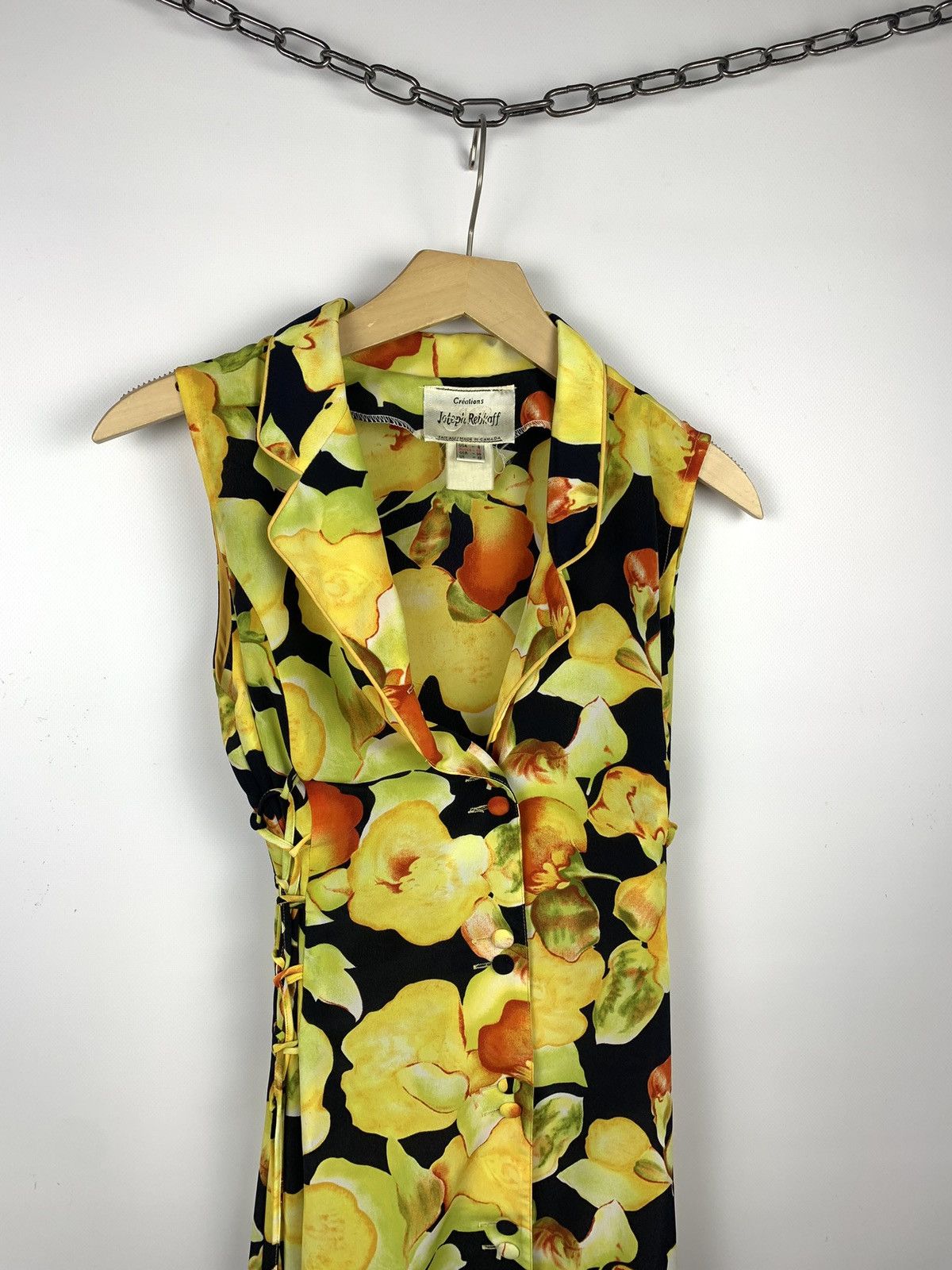 Joseph Ribkoff 1990’s Vintage Joseph Ribkoff Floral Maxi Dress Size 8 Size M / US 6-8 / IT 42-44 - 2 Thumbnail