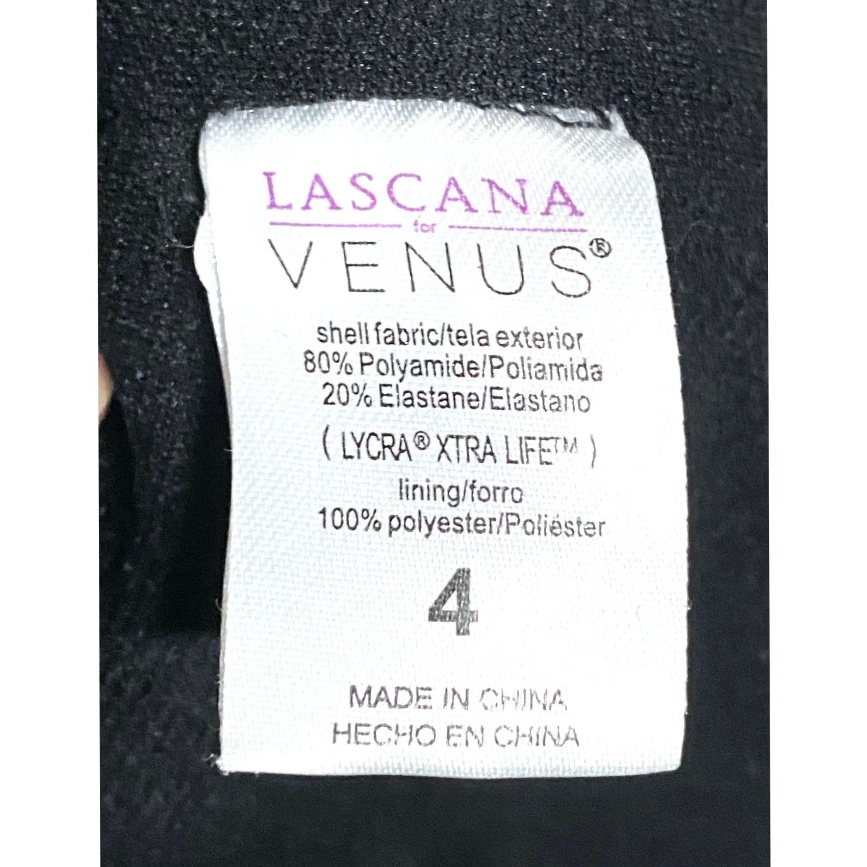 Vintage Lascana Venus Sporty Bikini Top Black Floral Racerback Athletic Top Women 4 Beach Vacation Tropical Nautical 90s-style? Size S / US 4 / IT 40 - 7 Thumbnail
