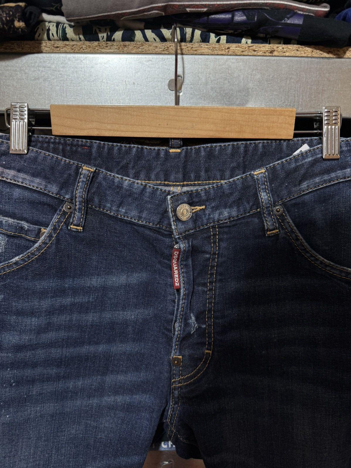 Dsquared2 Rare Luxury Dsquared2 Distressed Thrashed Jeans Y2K Hype 46 Size US 30 / EU 46 - 7 Thumbnail