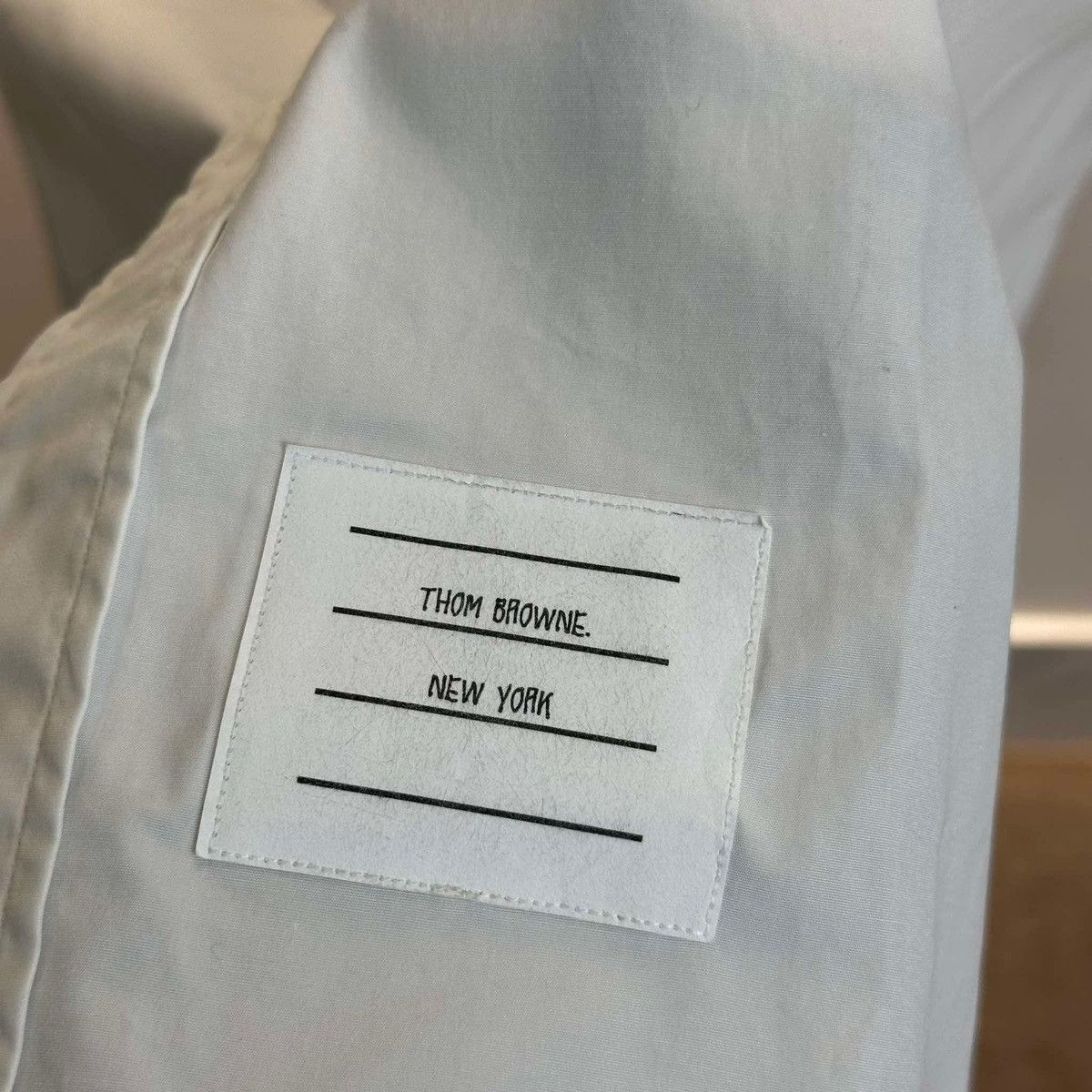 Thom Browne THOM BROWNE STRIPED SHIRT Size US L / EU 52-54 / 3 - 6 Thumbnail