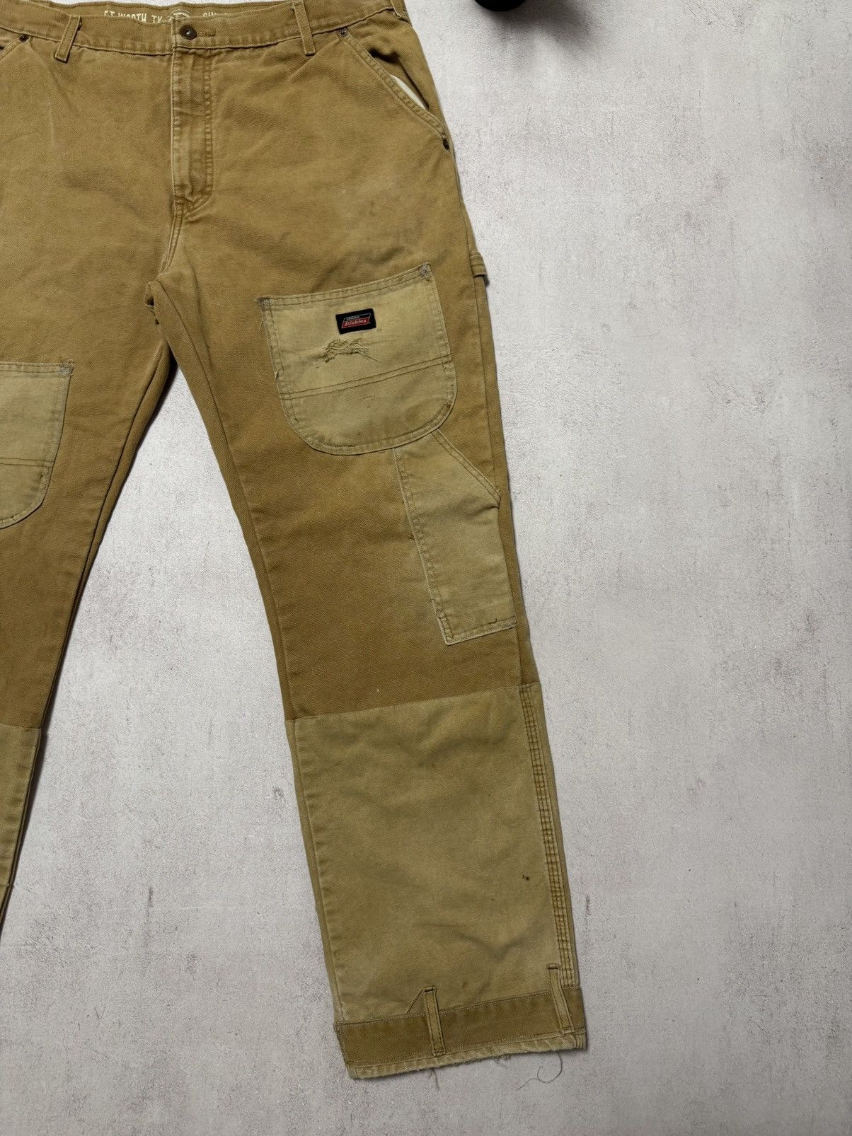 Dickies × Handmade × Vintage Vintage Dickies Patchwork Custom Carpenter Pants Handmade Size US 36 / EU 52 - 2 Thumbnail