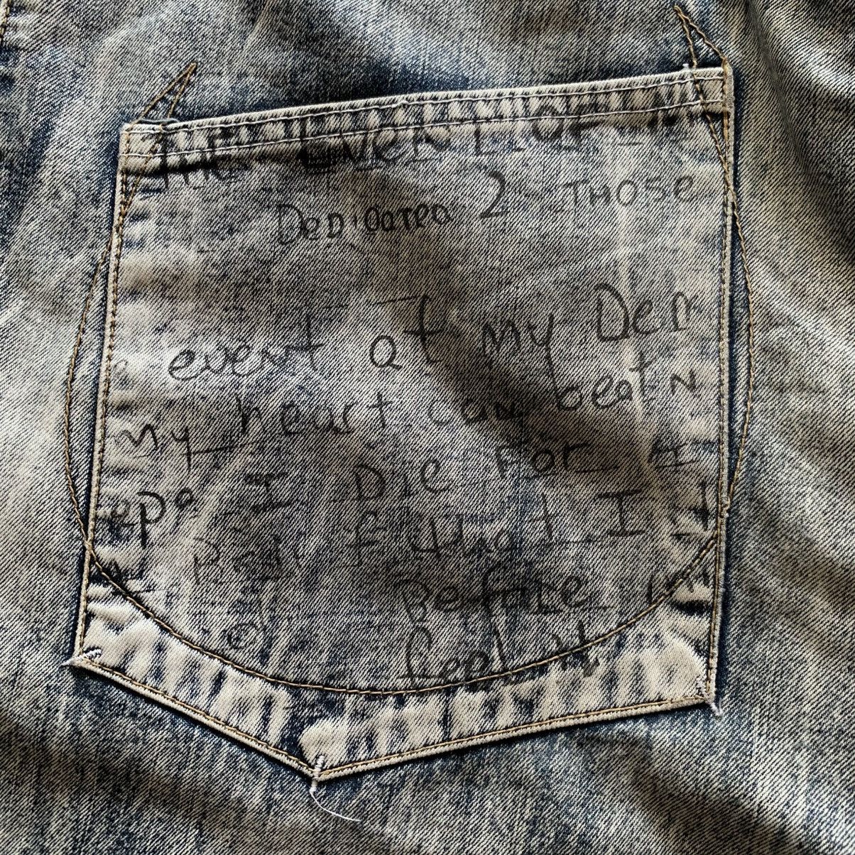 Makaveli Vintage Y2K Makaveli 2Pac Shakur Baggy Pants Size US 34 / EU 50 - 10 Thumbnail