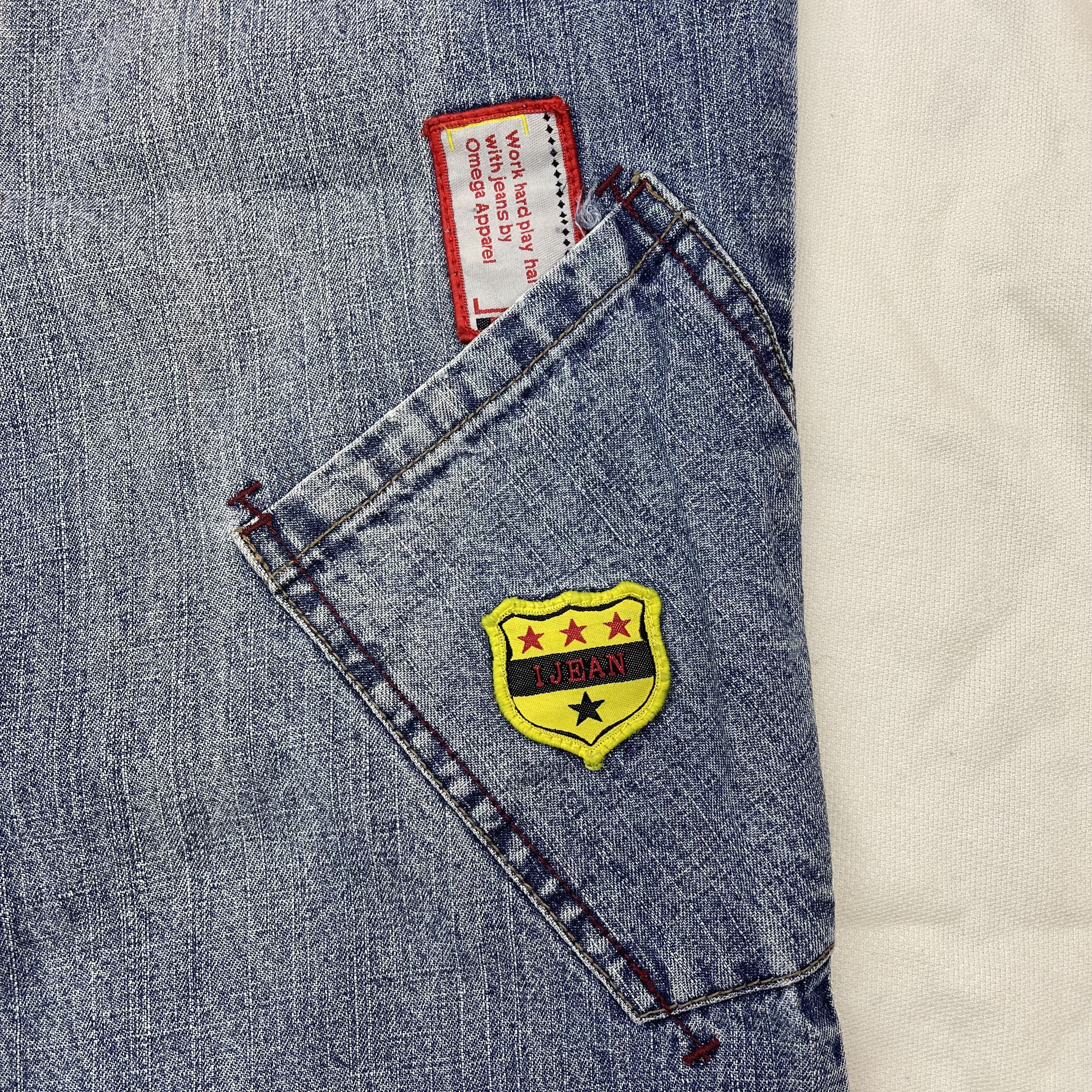 Japanese Brand IGNITION JEAN Denim Patch Logo Design #1290/AS Size US 36 / EU 52 - 13 Thumbnail
