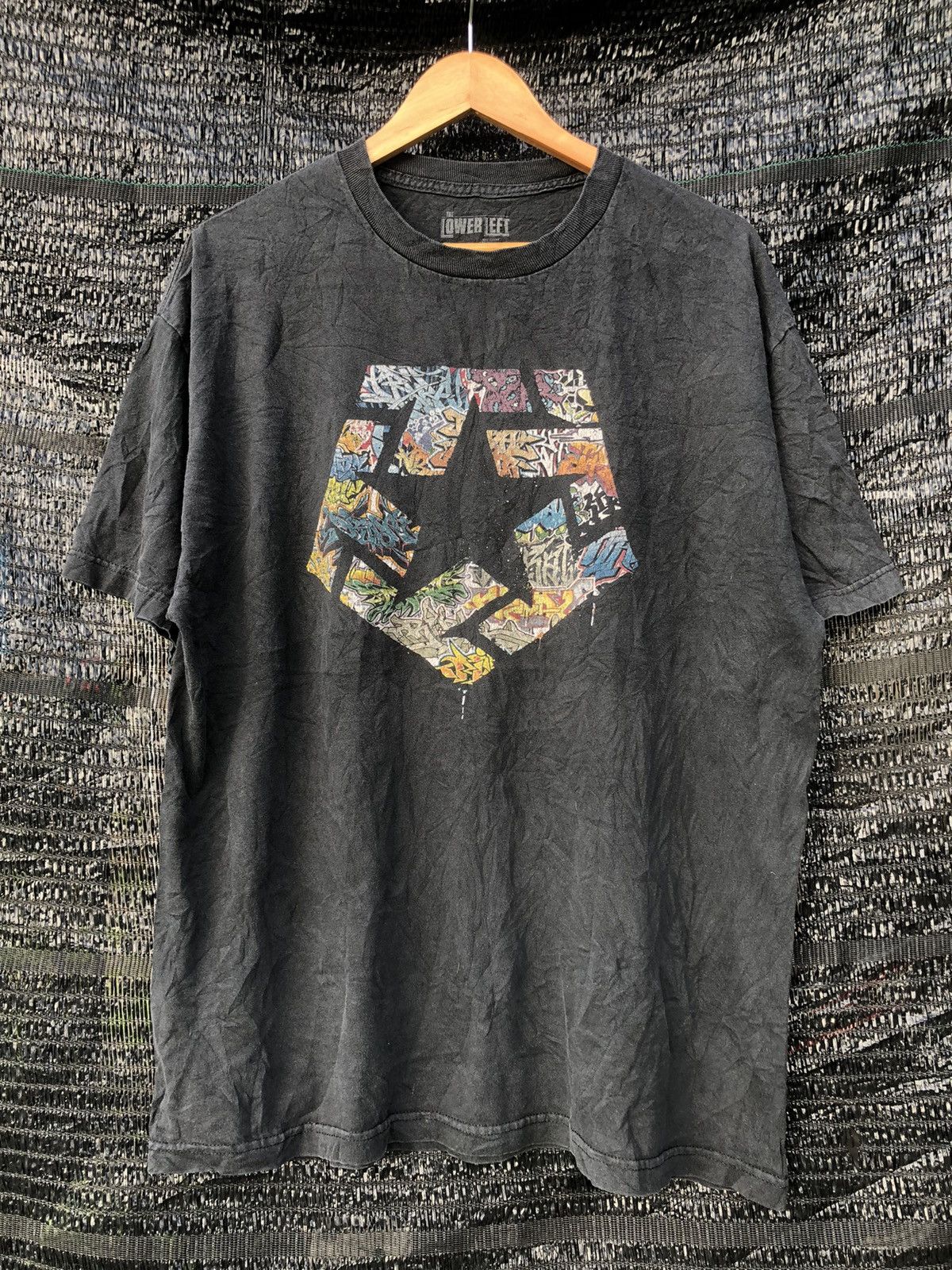 Japanese Brand × Vintage The Lowerleft Tribal Gear Streetwear Big Logo Tee Size US XL / EU 56 / 4 - 1 Thumbnail