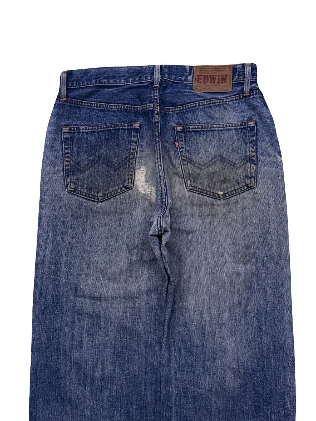 Edwin Vintage EDWIN X Jeans 605 Japan Loose Straight Baggy | W32 Size US 32 / EU 48 - 5 Thumbnail
