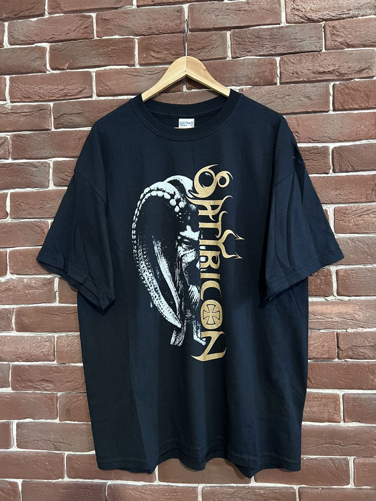 Band Tees Rare Vintage 00s Satyricon Diabolical Black Metal Band Tee Size US XL / EU 56 / 4 - 1 Thumbnail