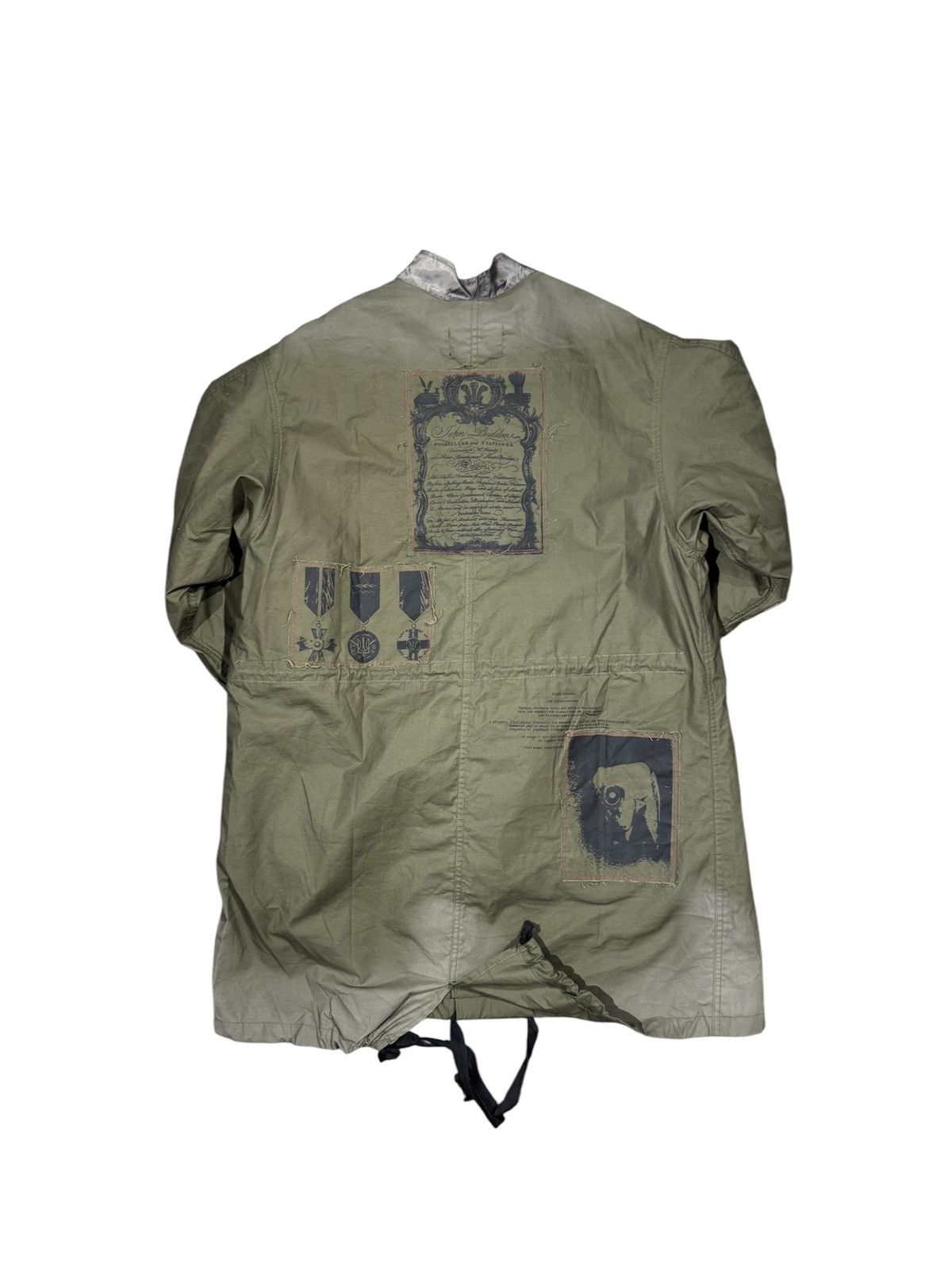 Other Richill Melancholy Faded Patchwork Olive Parka Size US S / EU 44-46 / 1 - 2 Thumbnail
