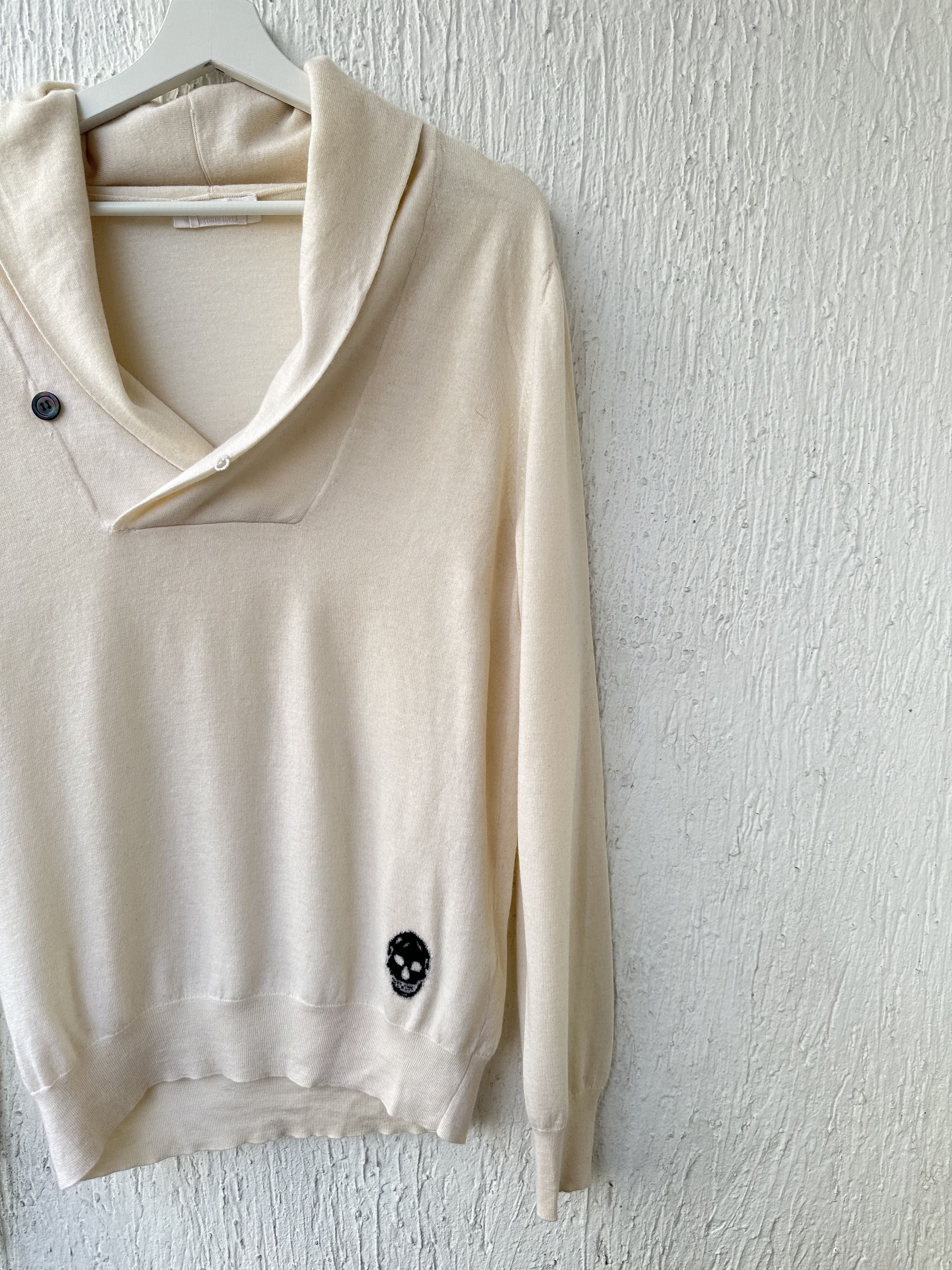 Alexander McQueen cashmere shawl collar sweater Size US L / EU 52-54 / 3 - 2 Thumbnail