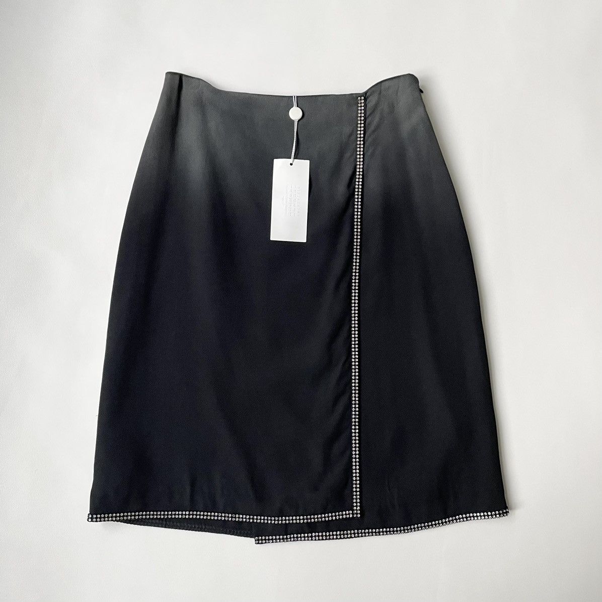 Maison Margiela S/S 09 ‘Sun Faded’ Rhinestone Edge Skirt Size 27" / US 4 / IT 40 - 14 Thumbnail