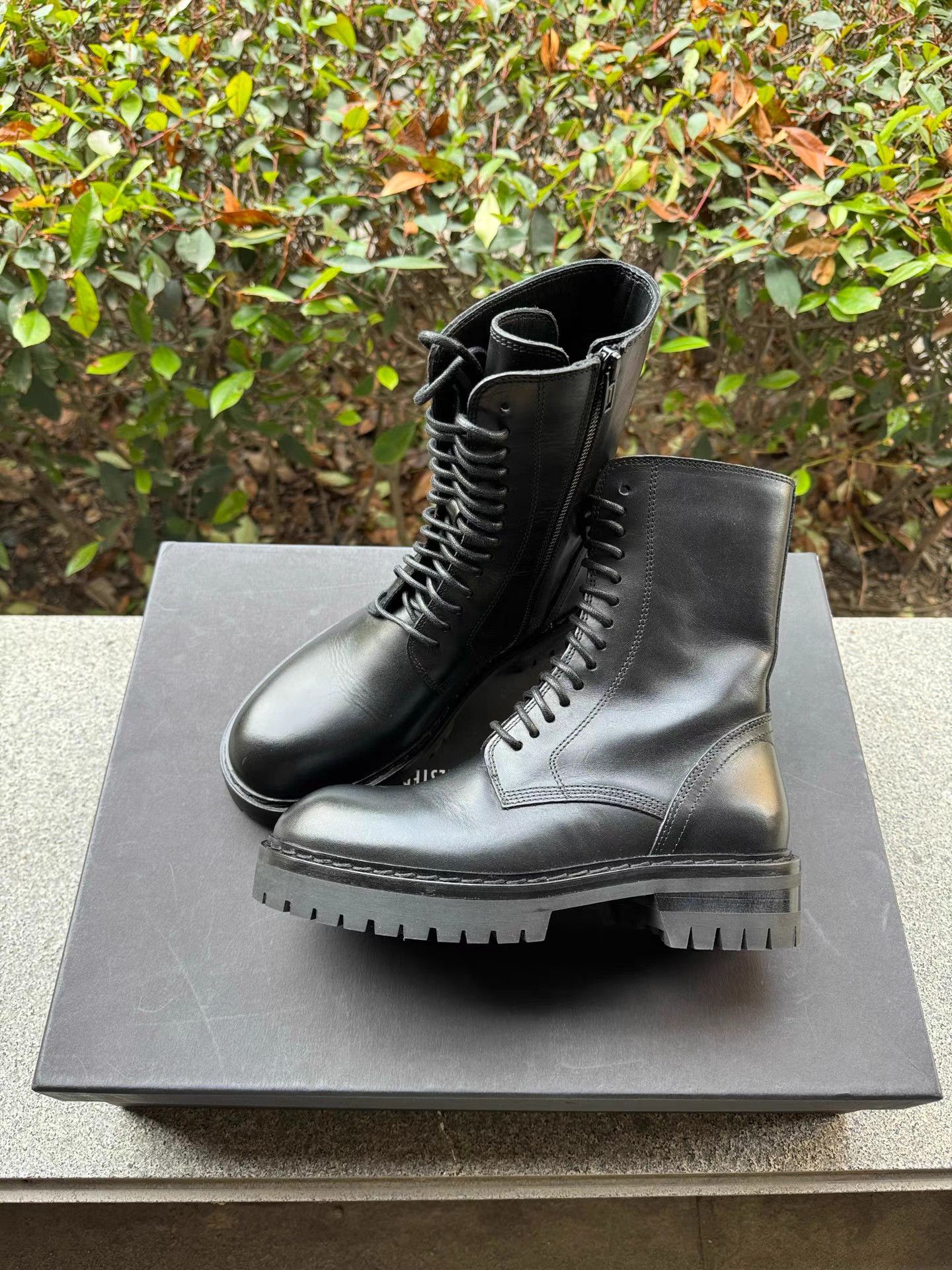 Ann Demeulemeester Ann Demeulemeester Tucson Nero Boots K6 Size US 6.5 / IT 36.5 - 2 Thumbnail
