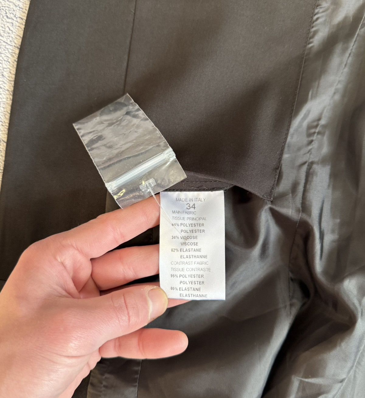 Yves Saint Laurent Yves Saint Laurent YSL Women Blazer Jacket Logo Italy Size34 Size XS / US 0-2 / IT 36-38 - 7 Thumbnail