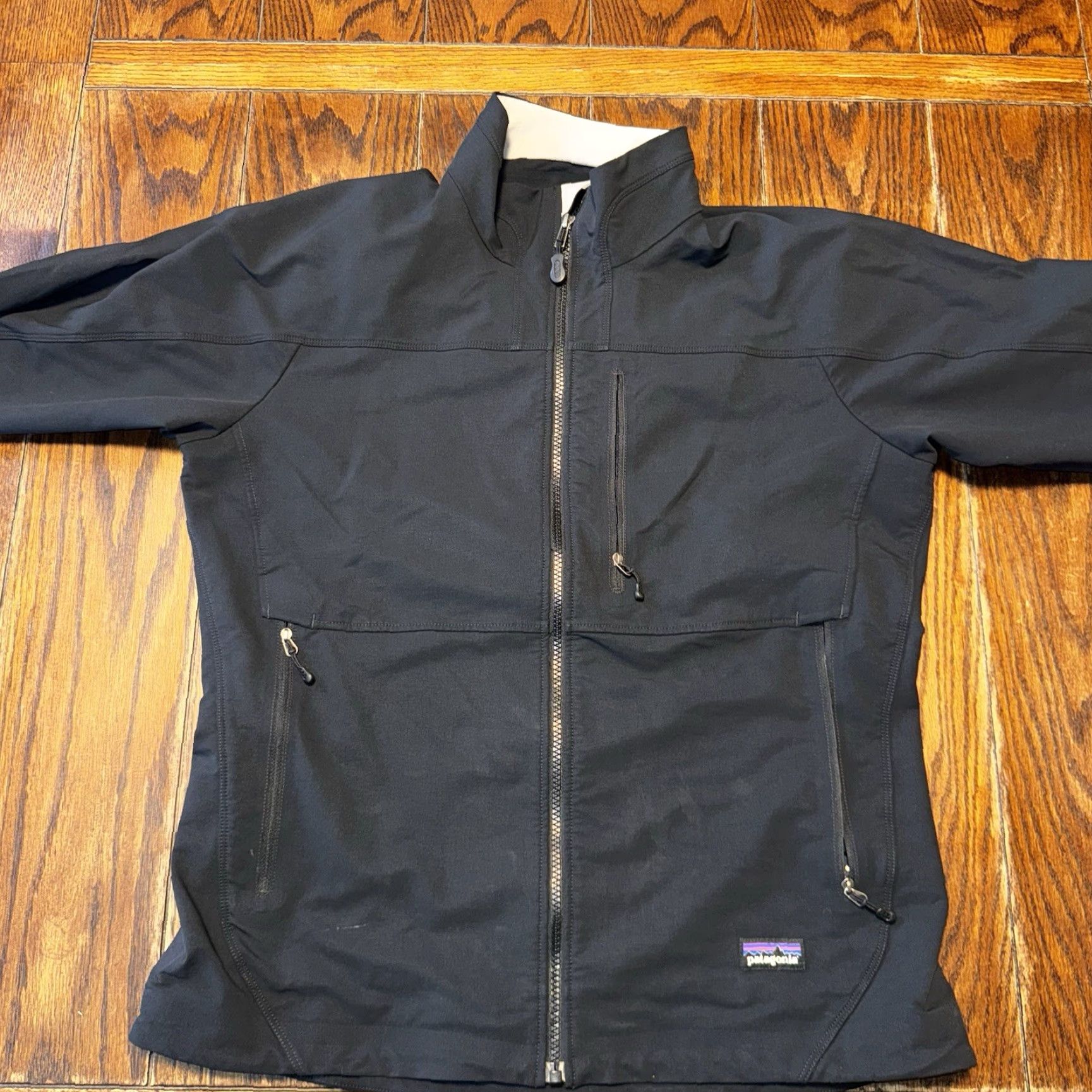 Patagonia Patagonia Black Softshell Polartec Men’s Medium Jacket Size US M / EU 48-50 / 2 - 2 Thumbnail