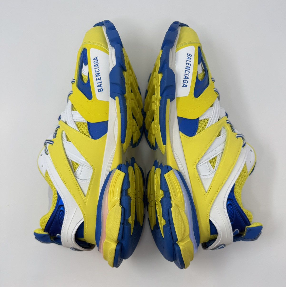 Balenciaga Balenciaga Track LED Sneaker Yellow/Blue Size US 12 / EU 45 - 3 Thumbnail